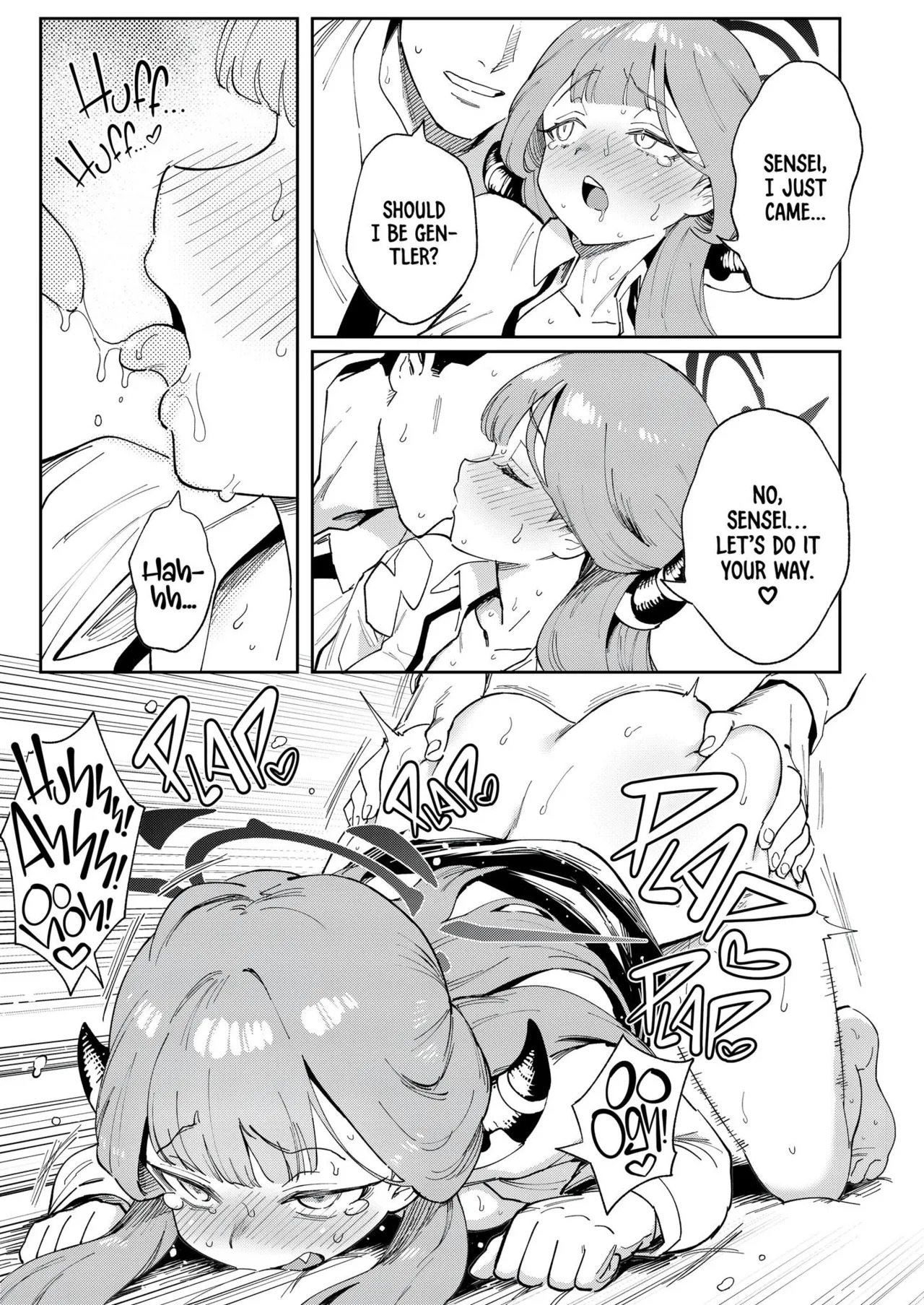 [Chouzankai (TER)] Sensei to Seito no Kankei tte Konna ni mo Open nanoo!? | Sensei's Office After Hours (Blue Archive) [English] [Summer Salt] [Decensored] [Digital] - Page 20