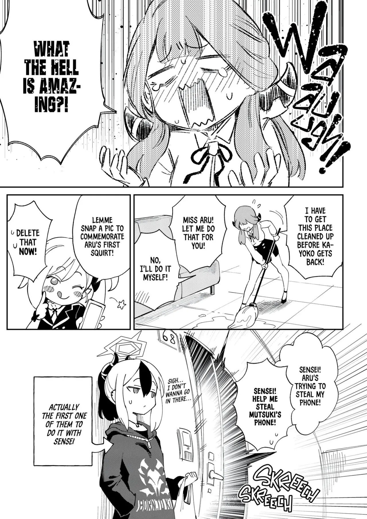[Chouzankai (TER)] Sensei to Seito no Kankei tte Konna ni mo Open nanoo!? | Sensei's Office After Hours (Blue Archive) [English] [Summer Salt] [Decensored] [Digital] - Page 24