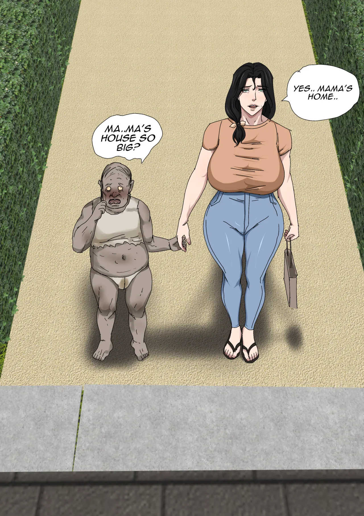 Lizana and the homeless chapter 5 - Page 53