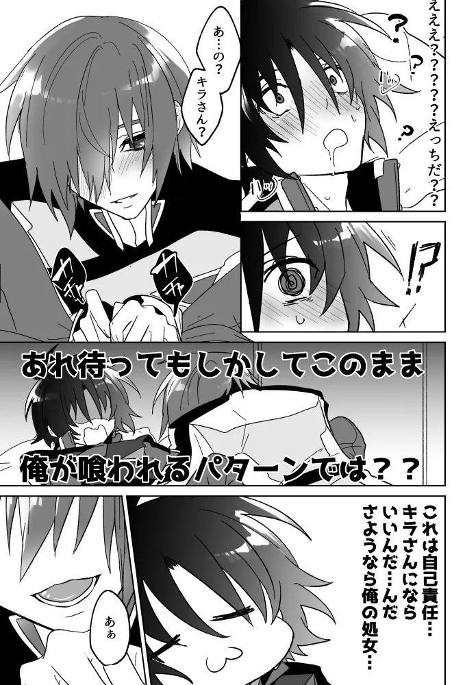 [薄明 (亡霊)] みるからに怪しいアプリが偶然にもかねてよりお付き合いさせていただいている上司にかかってしまった件については現在事故調査中です (Gundam Seed Destiny) [Digital] - Page 12