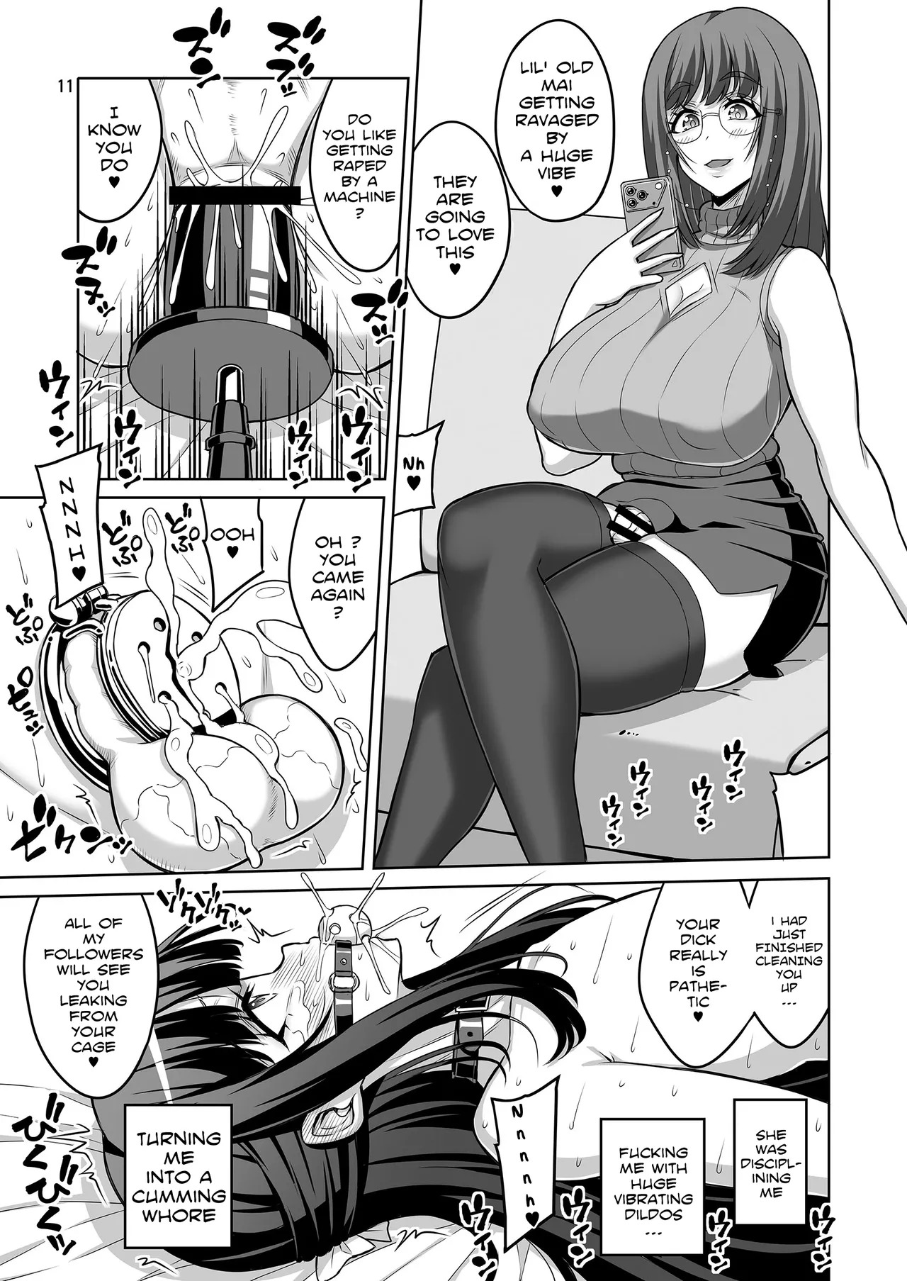 [Senya Sabou (Alpha Alf Layla)] Otokonoko Musume wa Futanari Onēsan ni Kanri Saretai [English] - Page 10