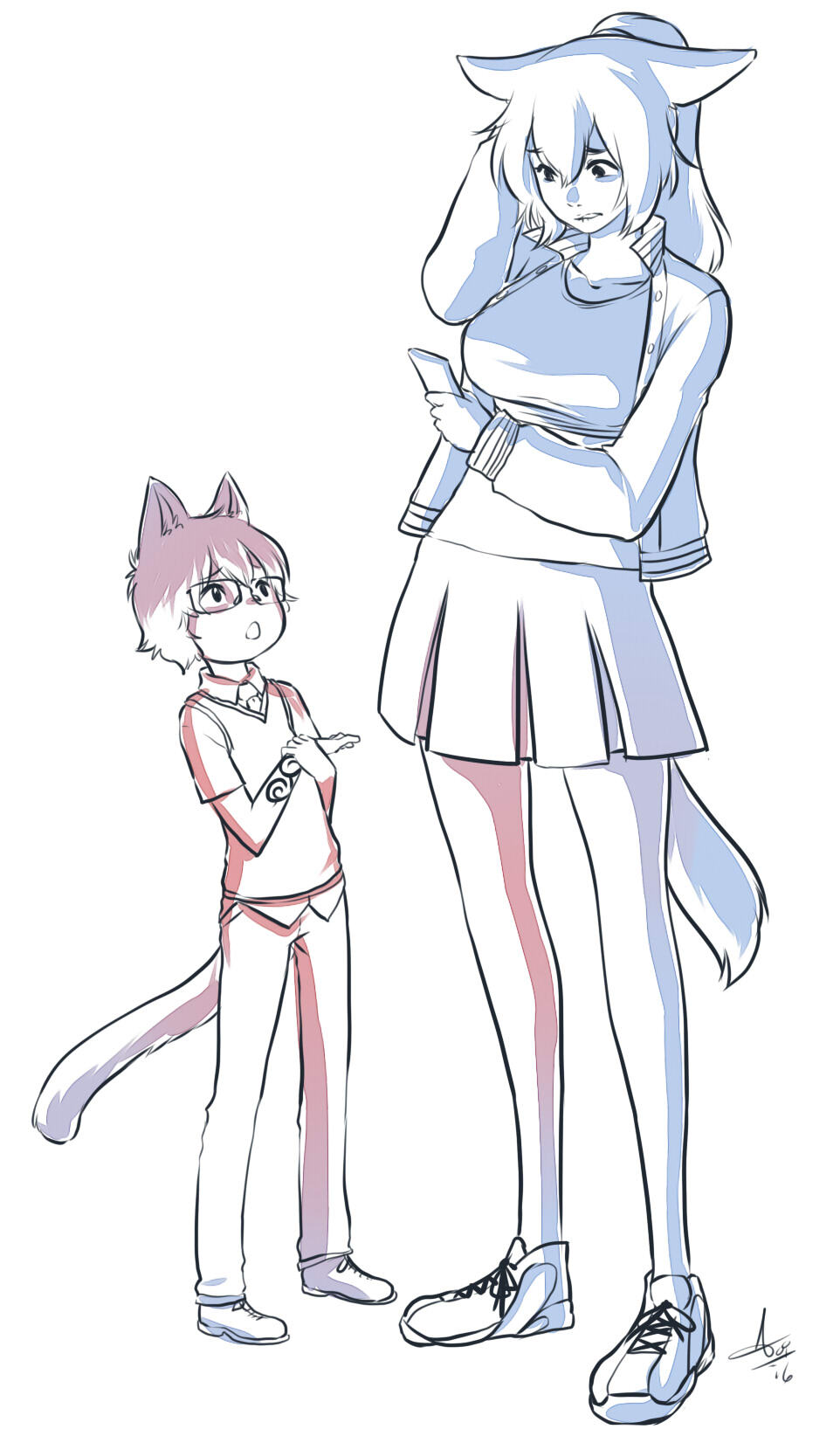 [Aogami] I Love my Babysitter (Lost Pages and Extras) - Page 10
