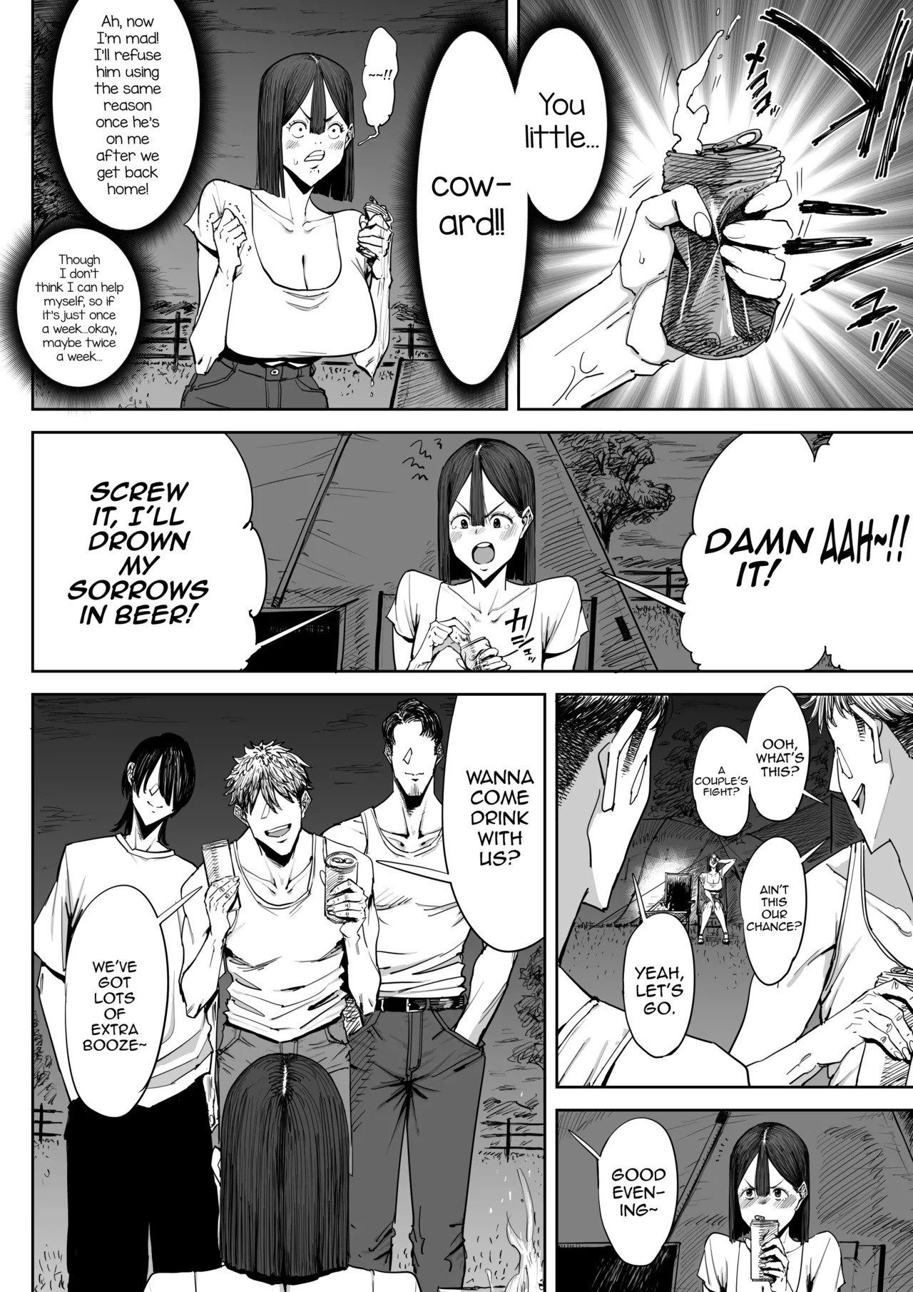 [Shioji] Dekkai Shiri no Hitozuma to Asa made Yarimakutta Hanashi [English] [mysterymeat3] - Page 11