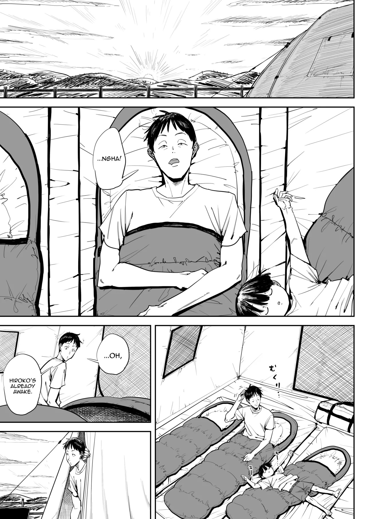 [Shioji] Dekkai Shiri no Hitozuma to Asa made Yarimakutta Hanashi [English] [mysterymeat3] - Page 60