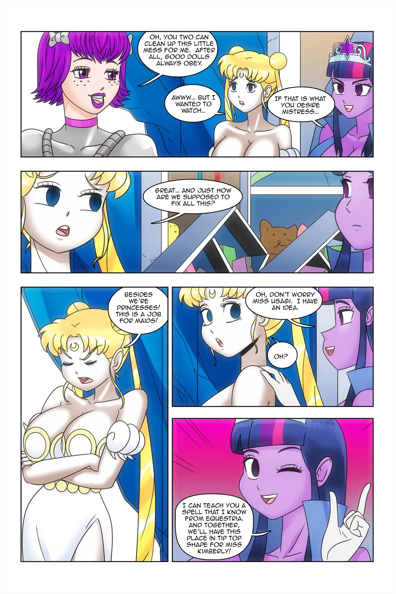 [wadevezecha] Crystal Castle (Sailor Moon) - ongoing - Page 171