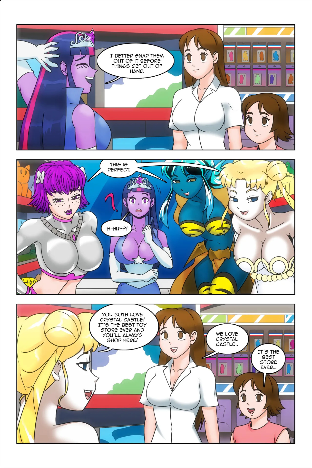 [wadevezecha] Crystal Castle (Sailor Moon) - ongoing - Page 243