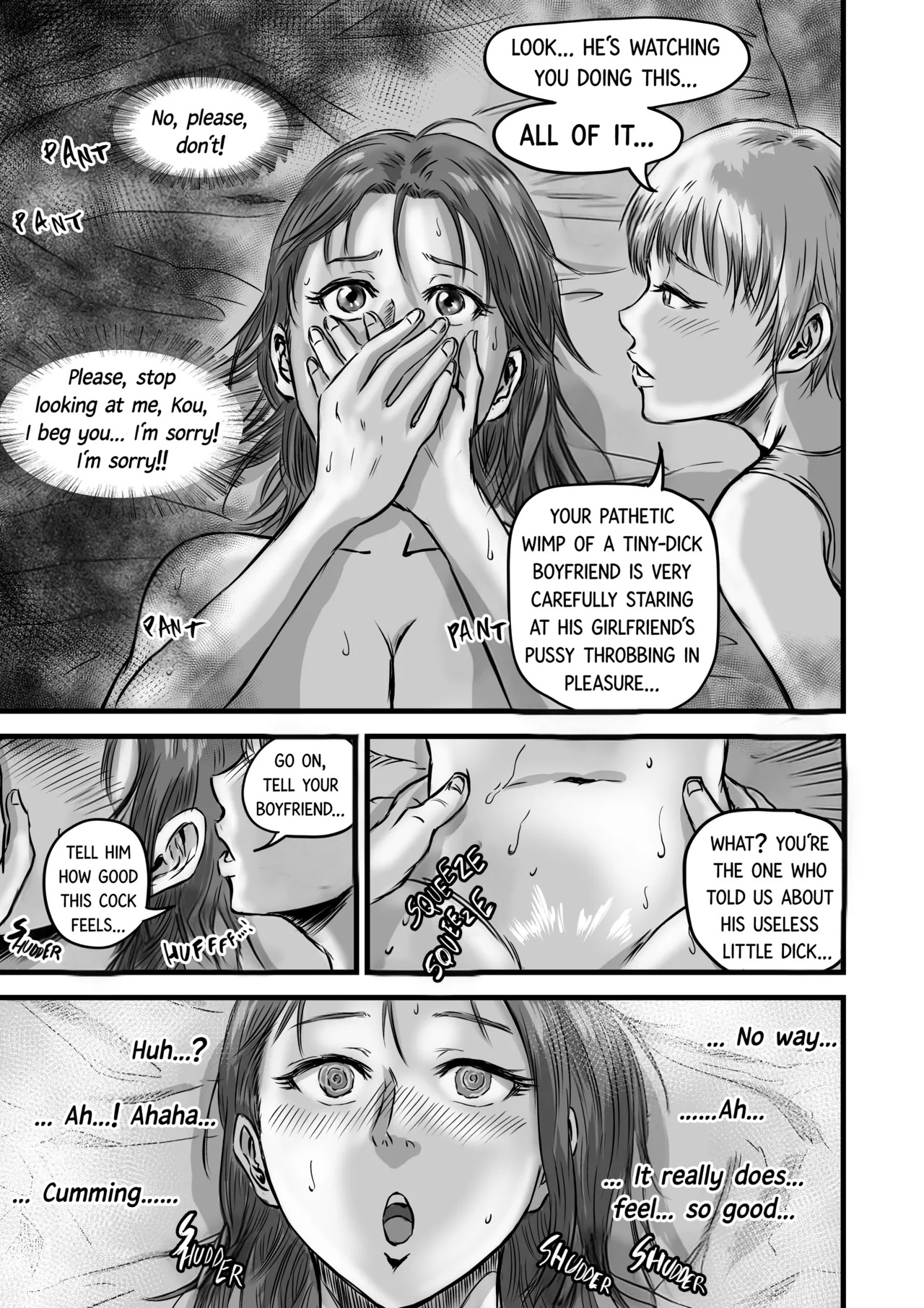 [Dekamatsu] Onna Tomodachi no Uwaki Kokuhaku 2 | My Friend Confessed to Cheating 2 [English] - Page 63