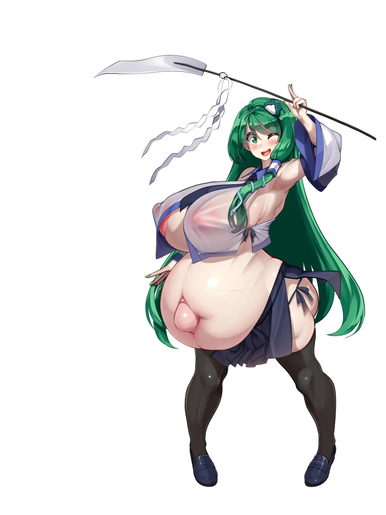 [Kawahagitei] Touhou Youyoumu ~Ihen Kaiketsu wa... Haramu koto!?~ (Touhou Project) - Page 318