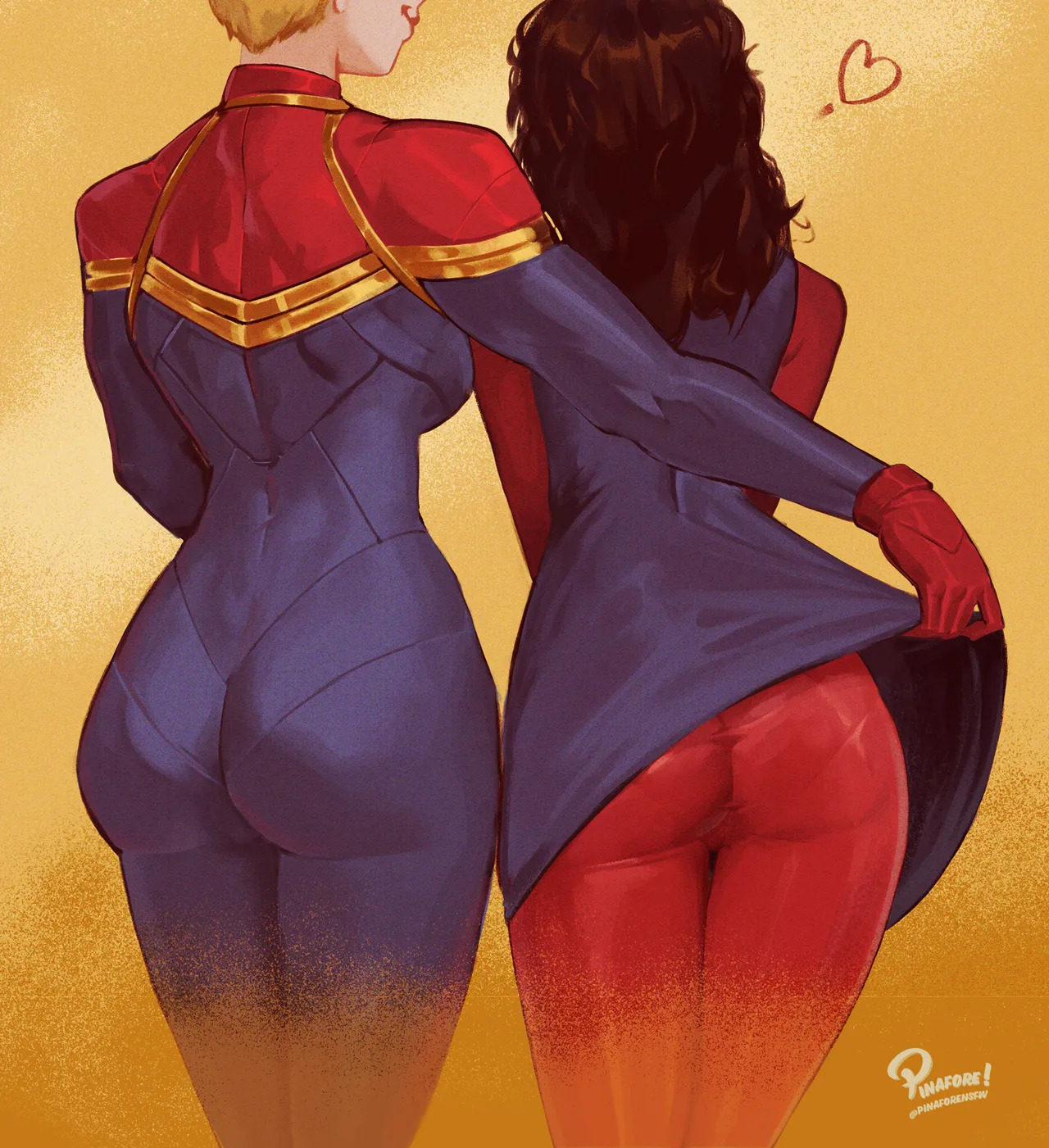 [Pinafore] Ms. Marvel x Captain Marvel - Page 11