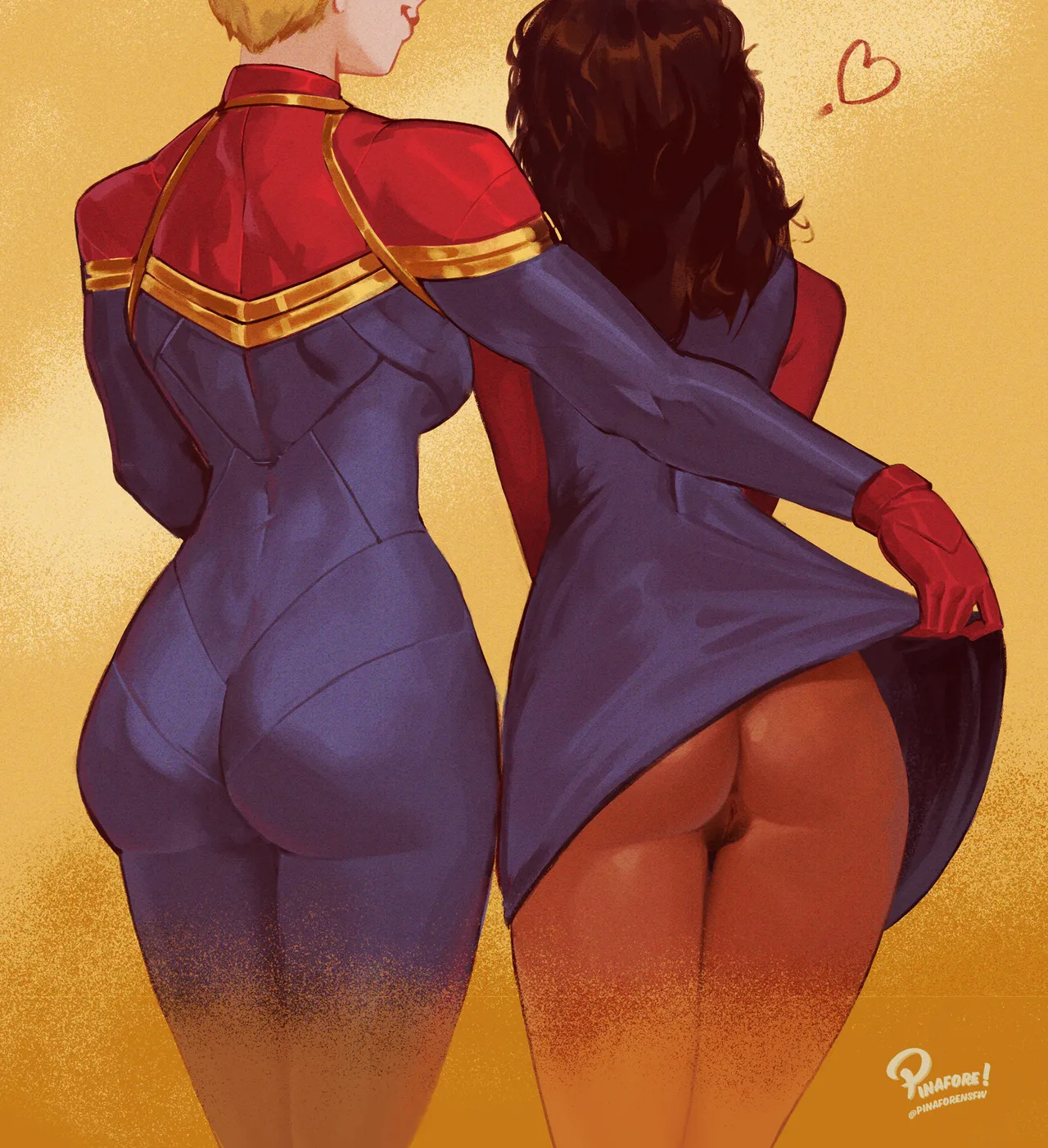 [Pinafore] Ms. Marvel x Captain Marvel - Page 13