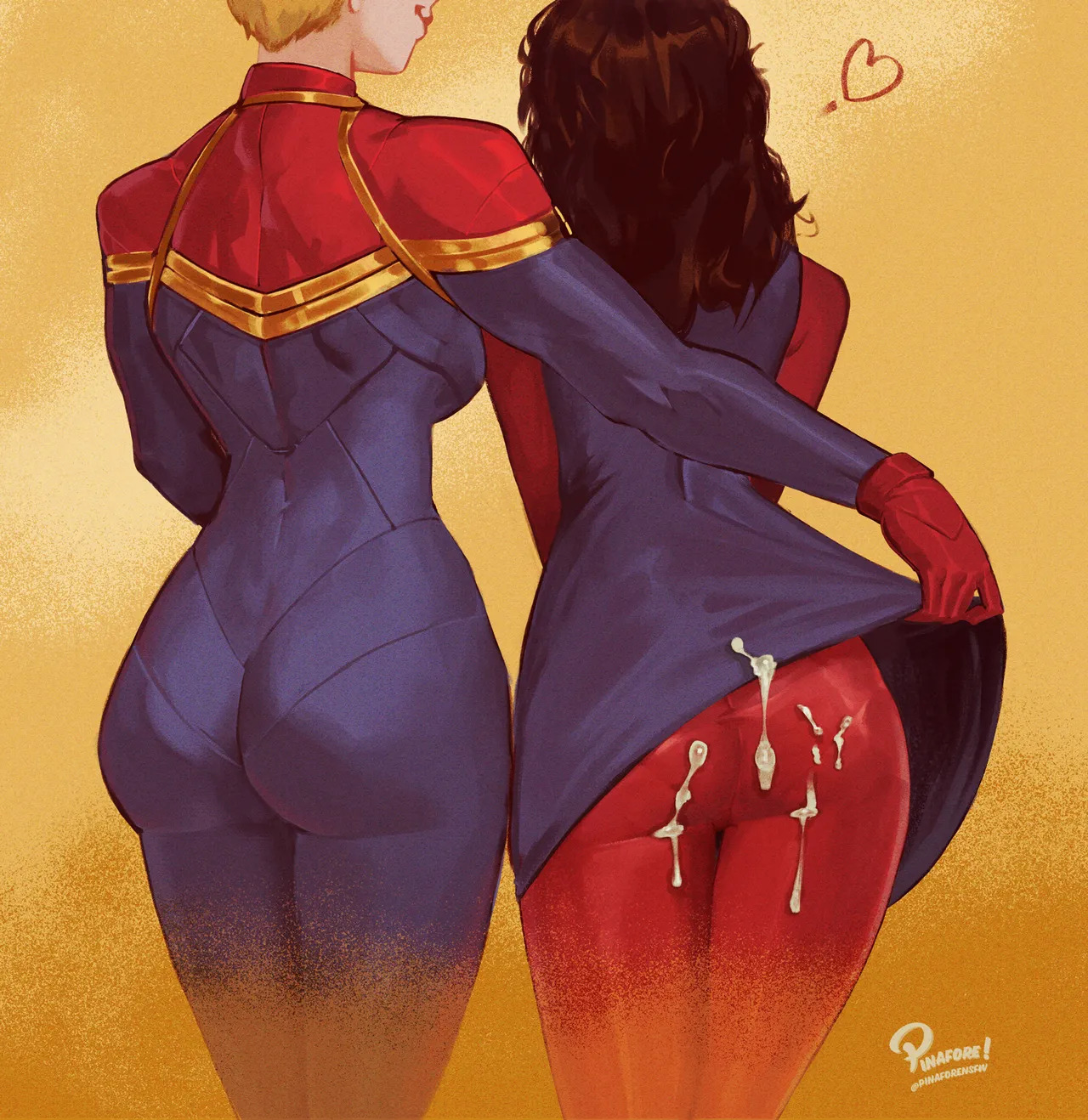 [Pinafore] Ms. Marvel x Captain Marvel - Page 14