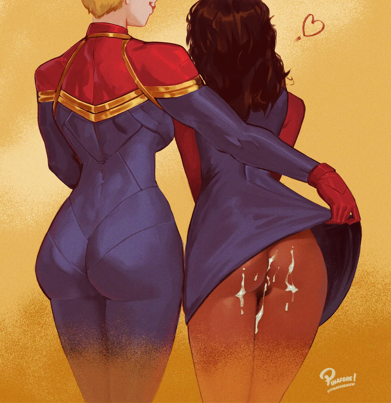 [Pinafore] Ms. Marvel x Captain Marvel - Page 16
