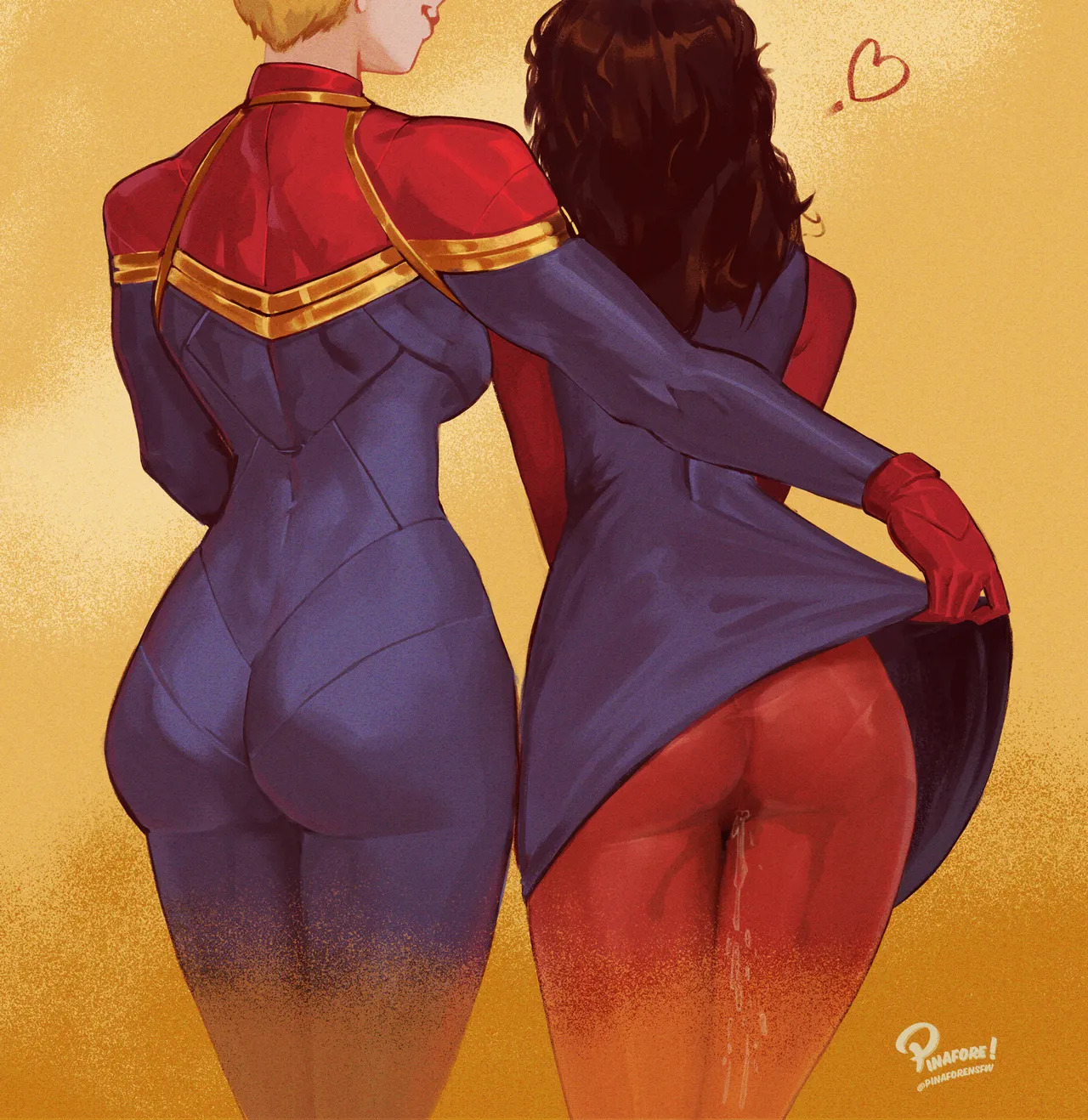 [Pinafore] Ms. Marvel x Captain Marvel - Page 17
