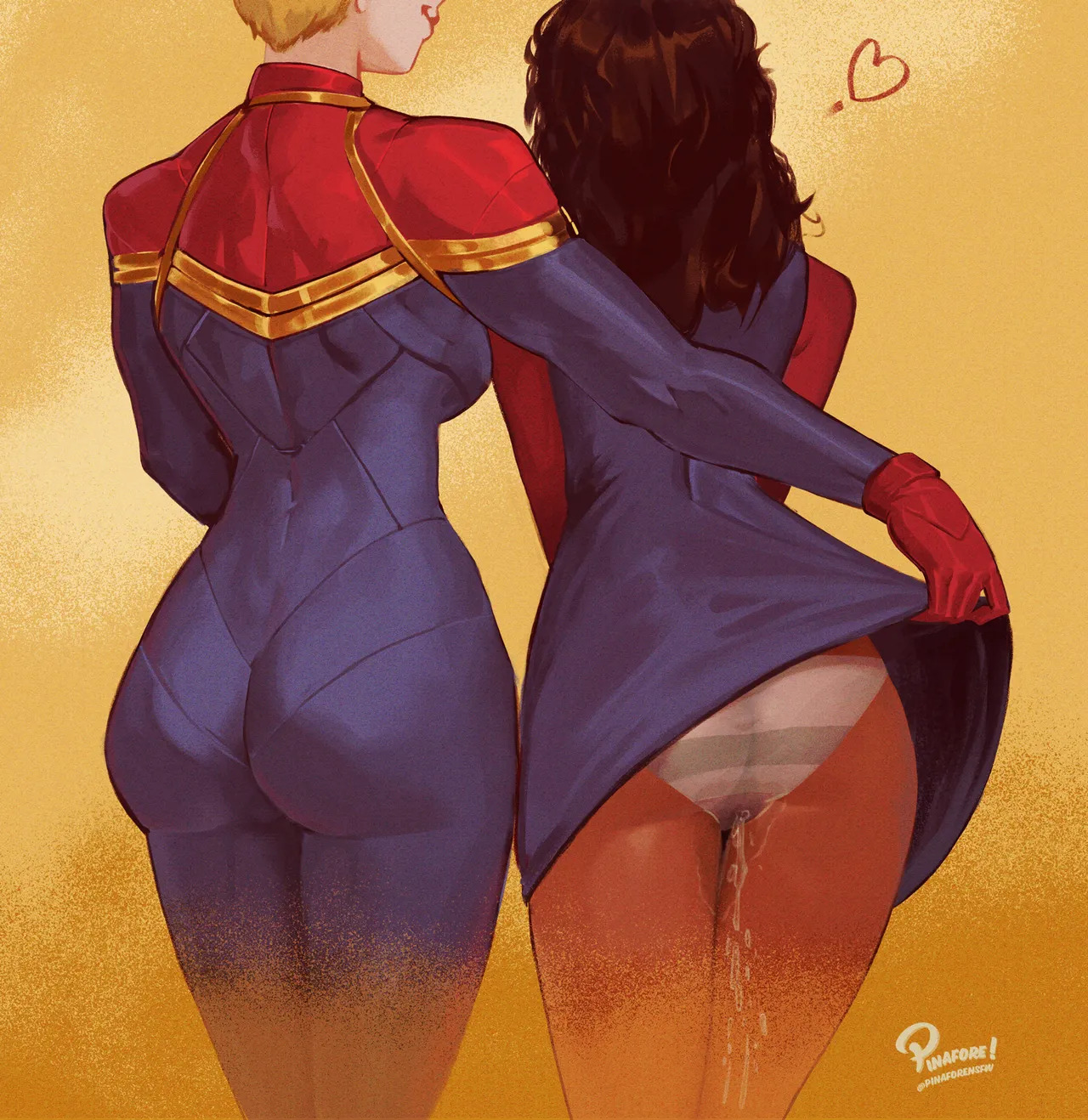 [Pinafore] Ms. Marvel x Captain Marvel - Page 18