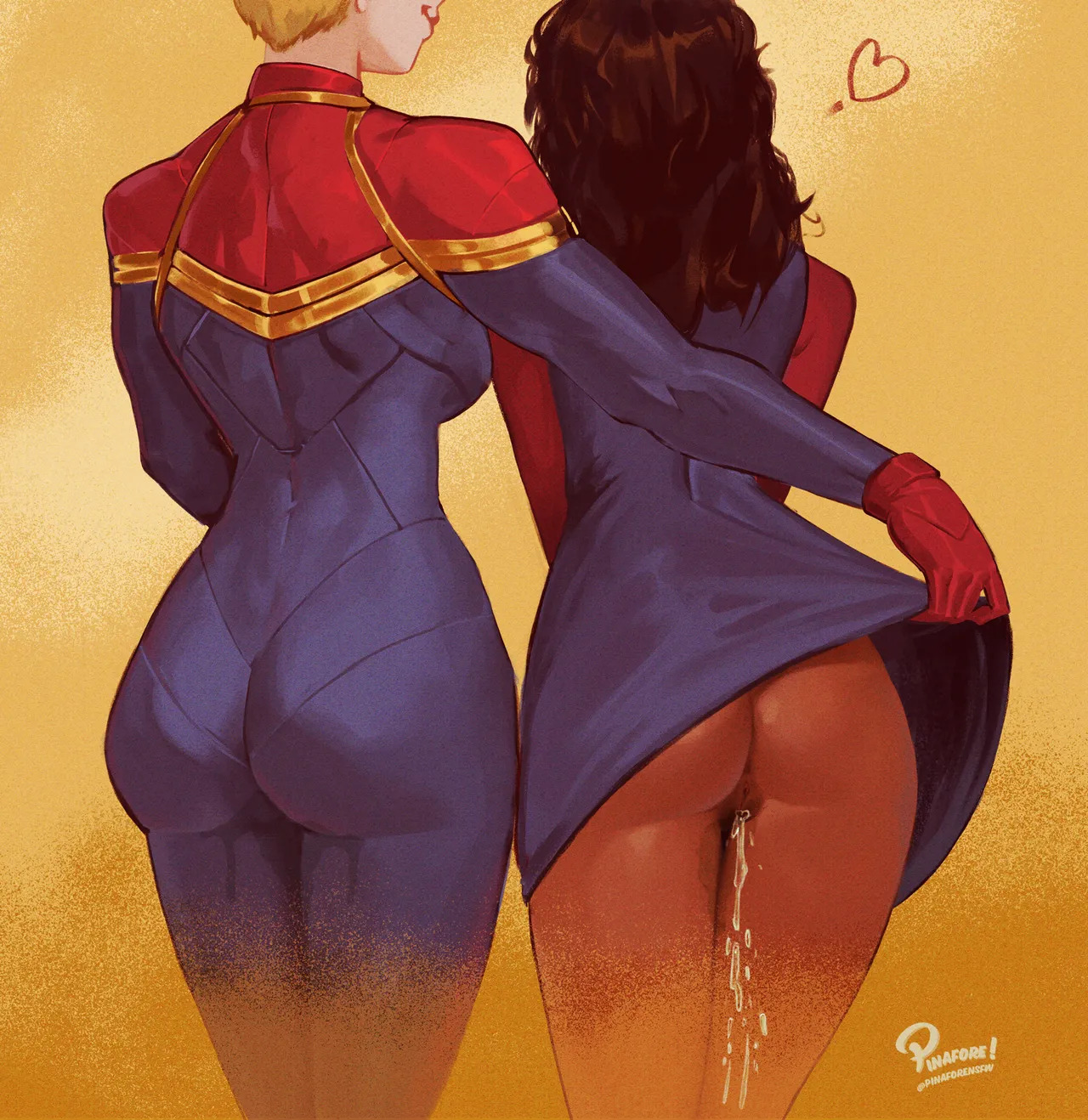 [Pinafore] Ms. Marvel x Captain Marvel - Page 19