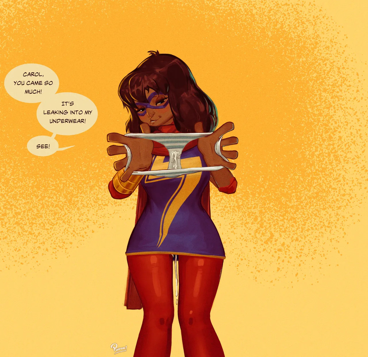 [Pinafore] Ms. Marvel x Captain Marvel - Page 21