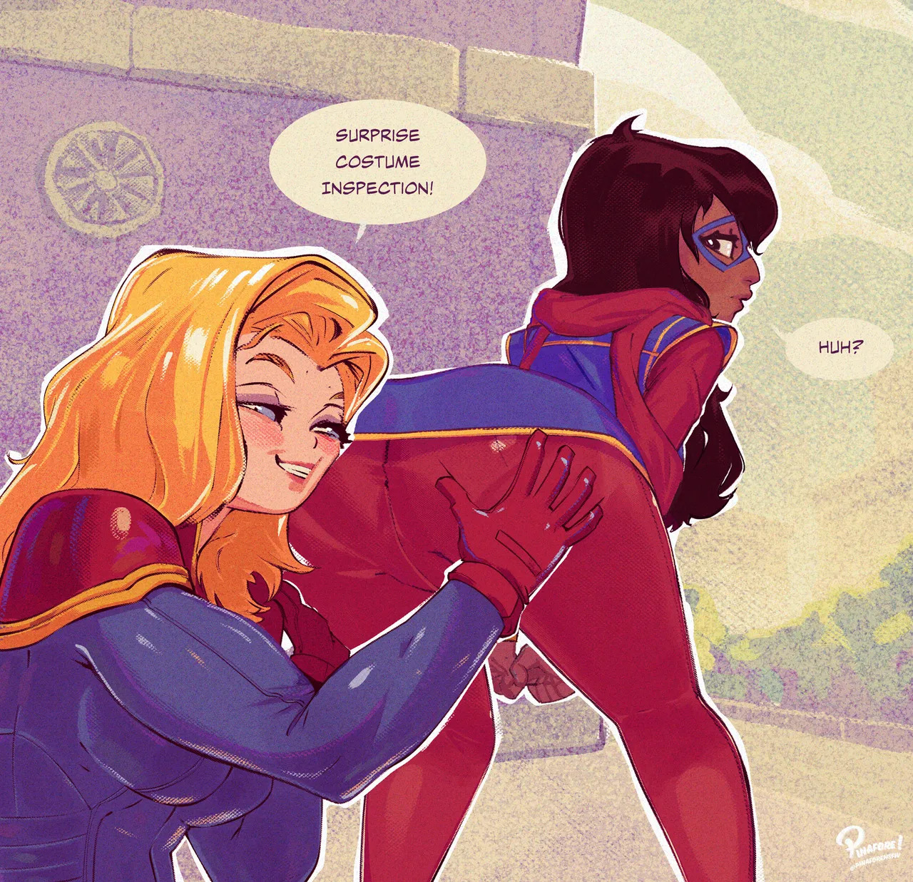 [Pinafore] Ms. Marvel x Captain Marvel - Page 59
