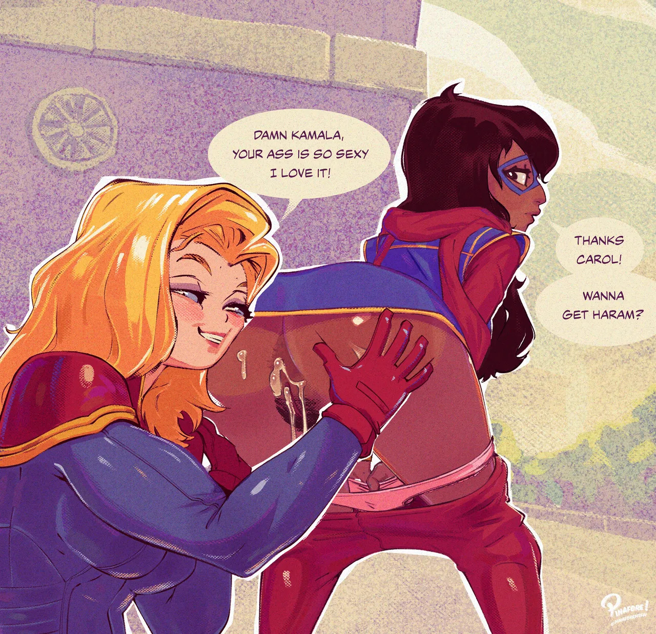 [Pinafore] Ms. Marvel x Captain Marvel - Page 63
