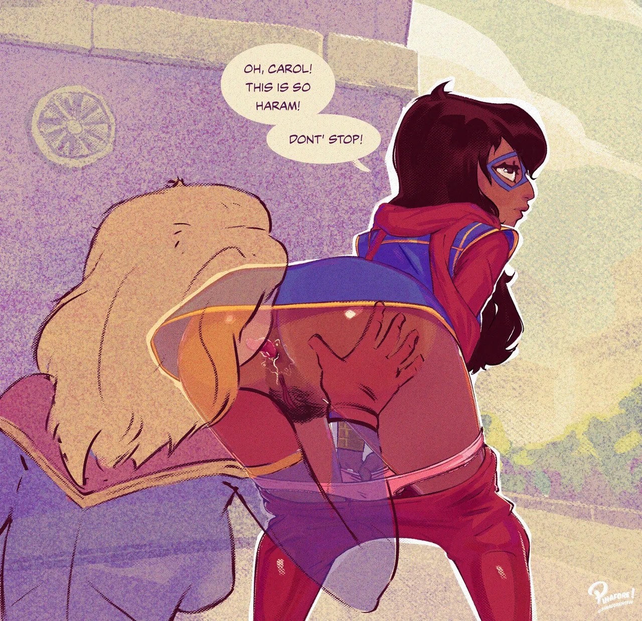 [Pinafore] Ms. Marvel x Captain Marvel - Page 64