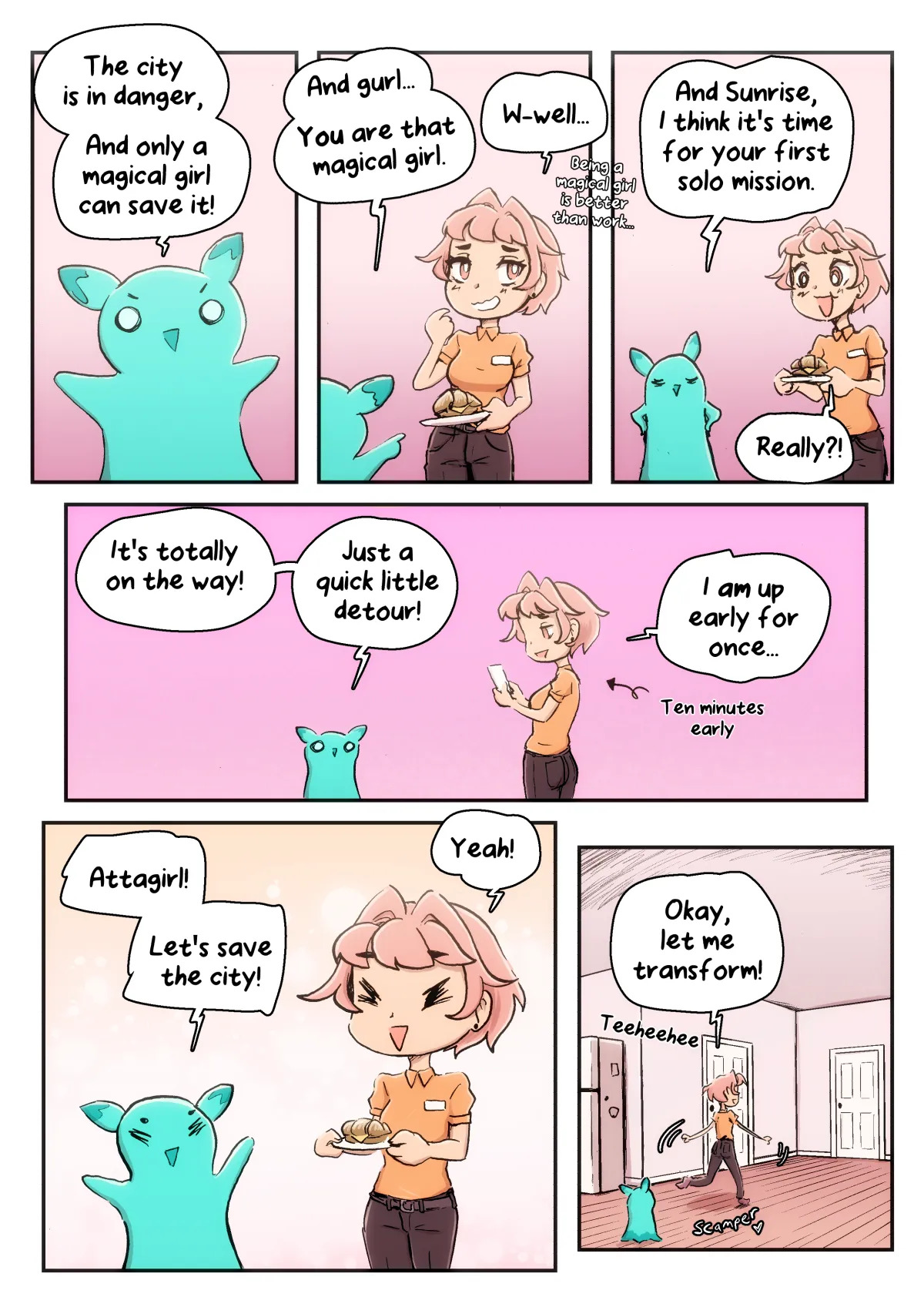 [Caffeccino] Mundane Magical Girl - Page 102