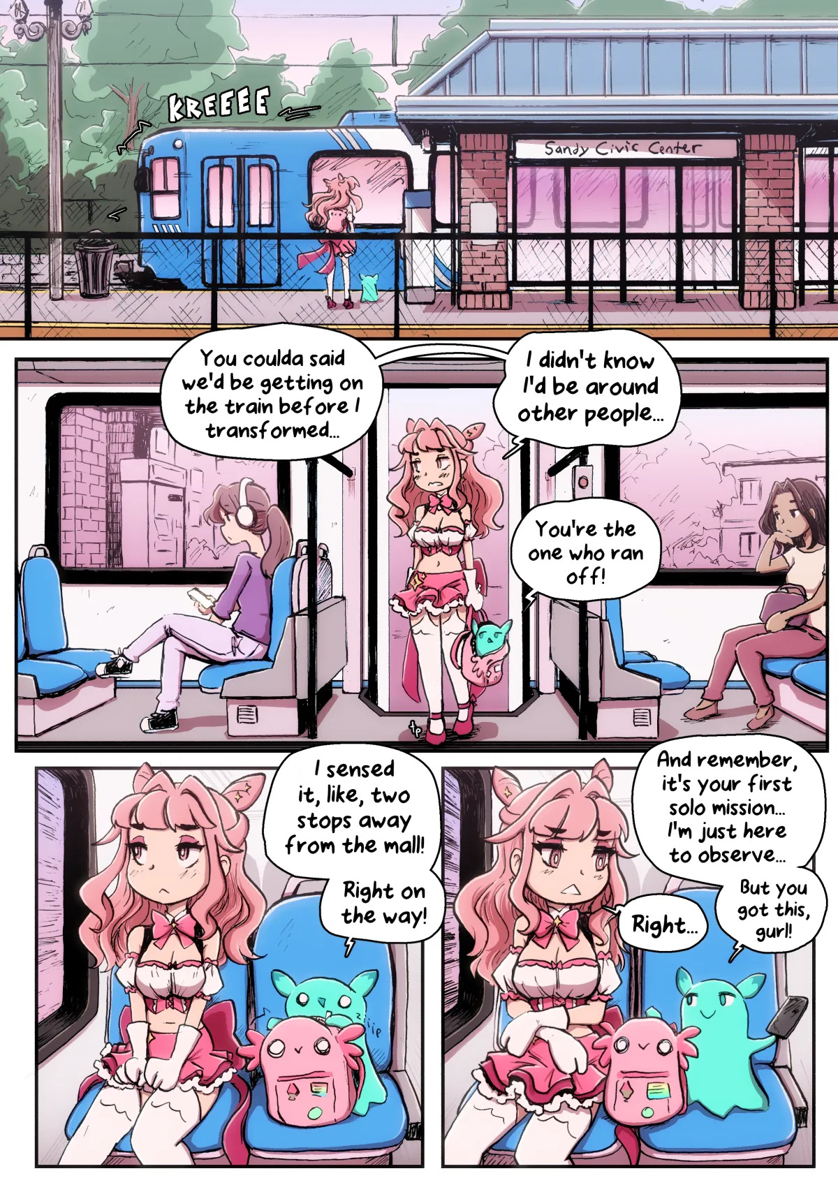 [Caffeccino] Mundane Magical Girl - Page 107