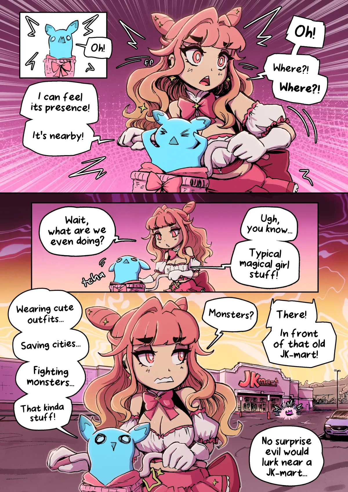 [Caffeccino] Mundane Magical Girl - Page 34
