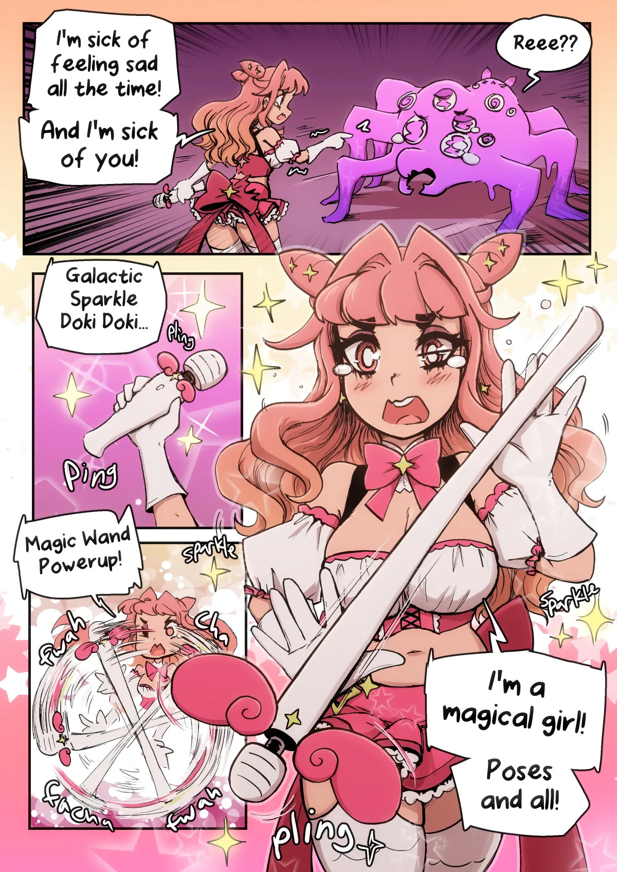 [Caffeccino] Mundane Magical Girl - Page 45