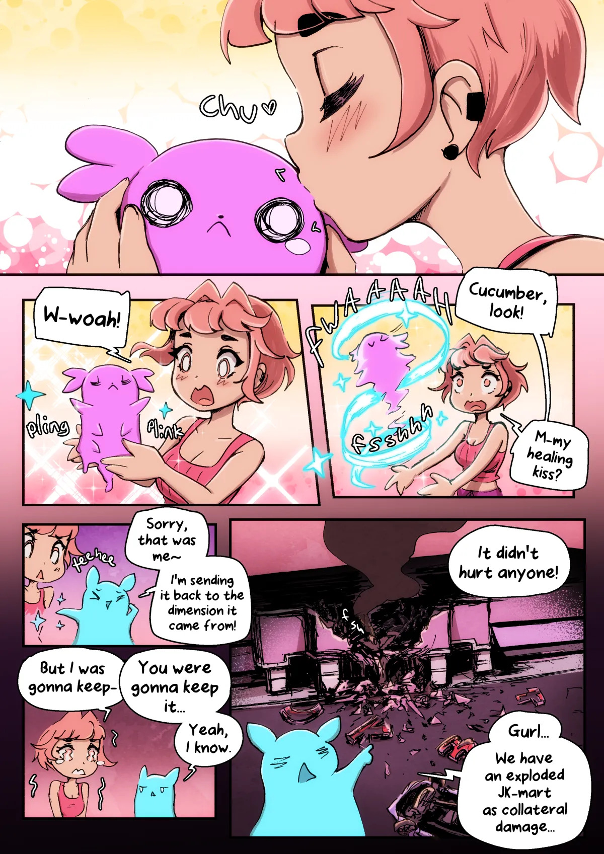 [Caffeccino] Mundane Magical Girl - Page 57