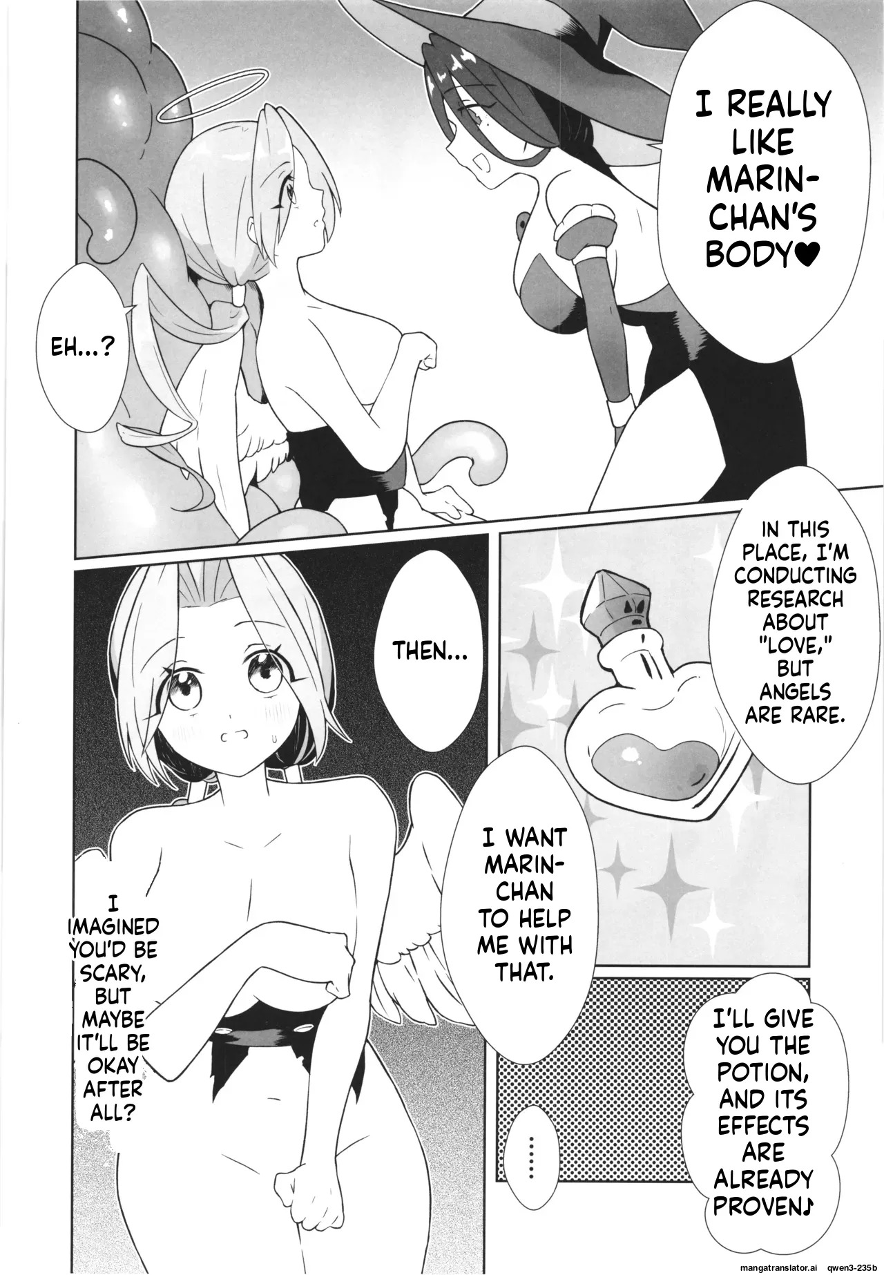 (C107) [Nanao-chan Labo (Nanao Hajime)] Majo no Kairaku Kenkyuujo -Marin no Mezame- (SCANMTL) - Page 10
