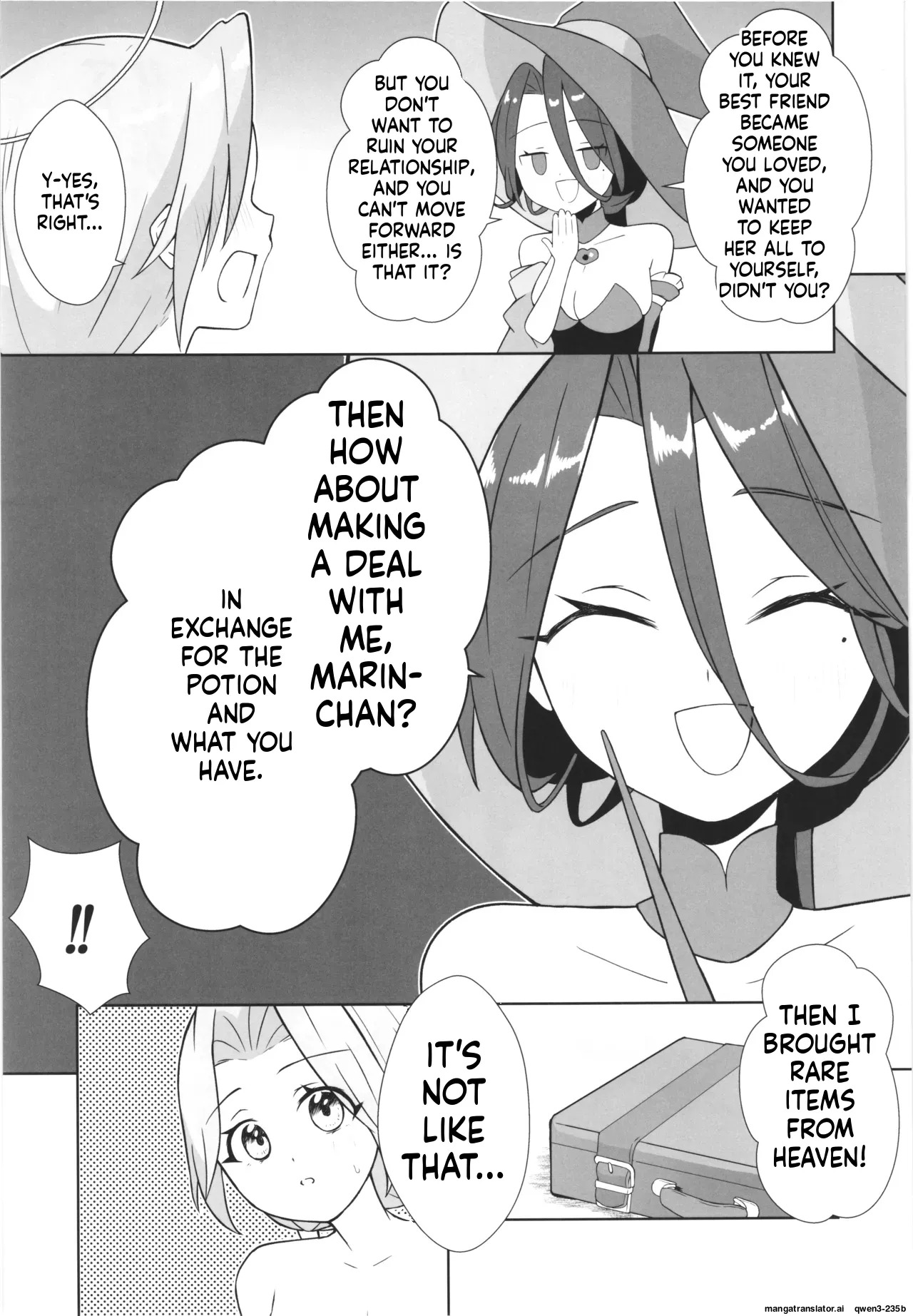 (C107) [Nanao-chan Labo (Nanao Hajime)] Majo no Kairaku Kenkyuujo -Marin no Mezame- (SCANMTL) - Page 9