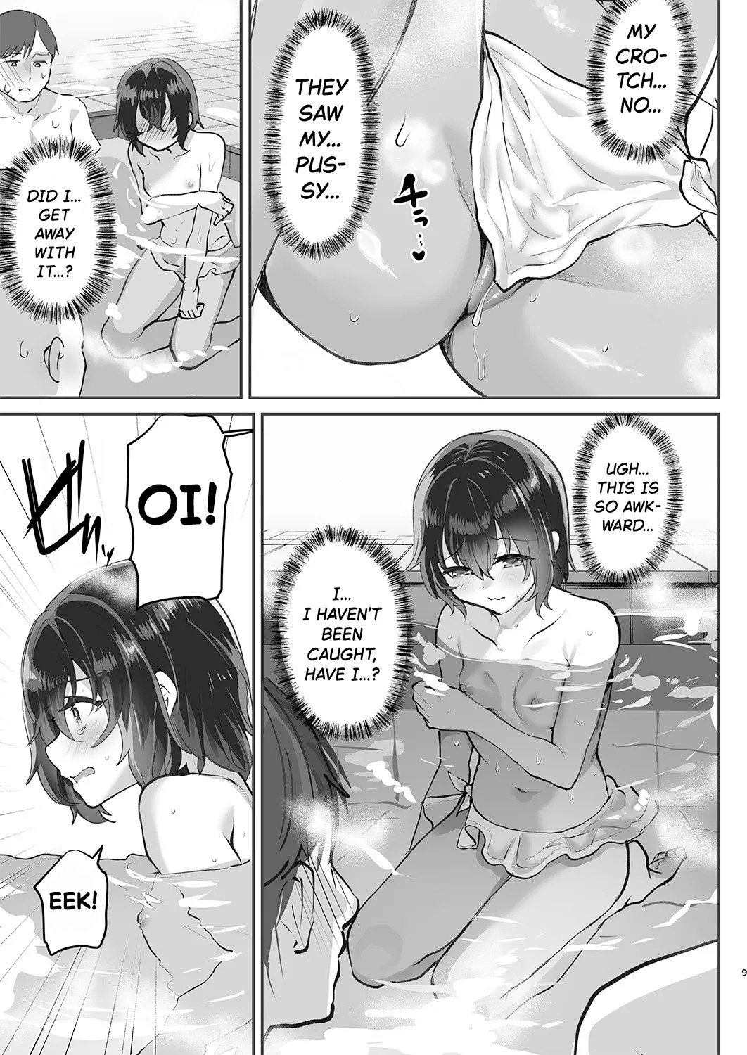 [Shimajiya (Shimaji)] Otokoburo Challenge... Shippai! Sauna de Kakomare... | Men's Bath Challenge... Failed! Cornered in the Sauna... [English] [FueledByMBG] [Digital] - Page 10