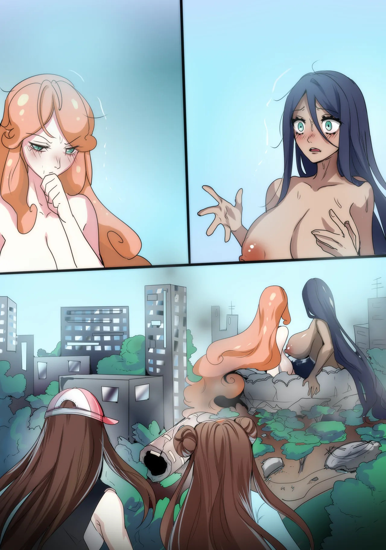[MonsterGirlsLair] Nessa and Sonia Growth - Page 9