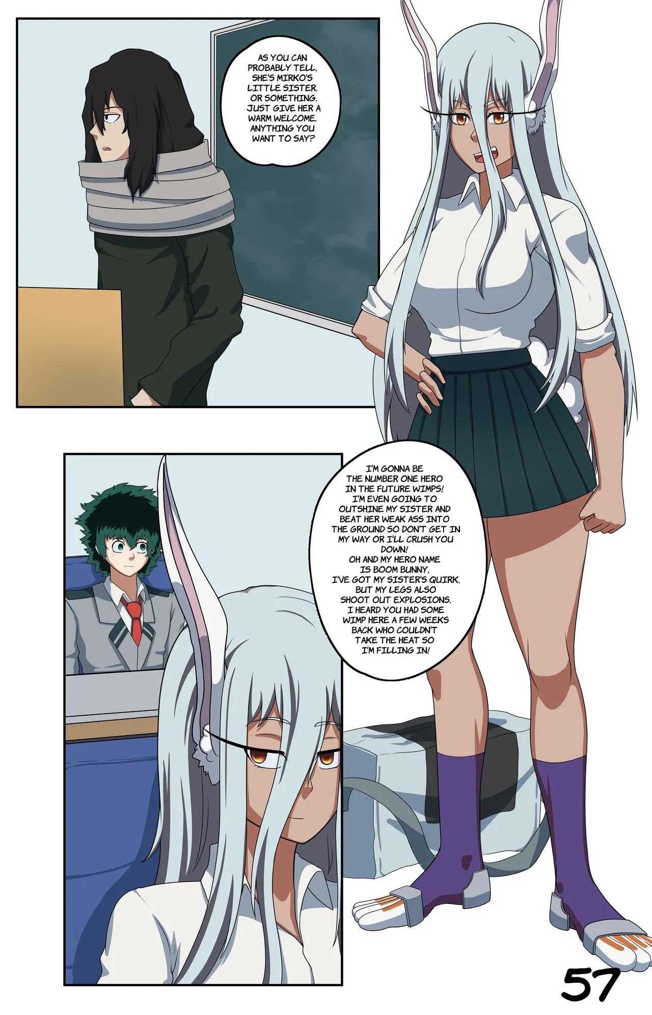 MHA Boom Bunny [Pegasus TG TF] (Complete) - Page 57