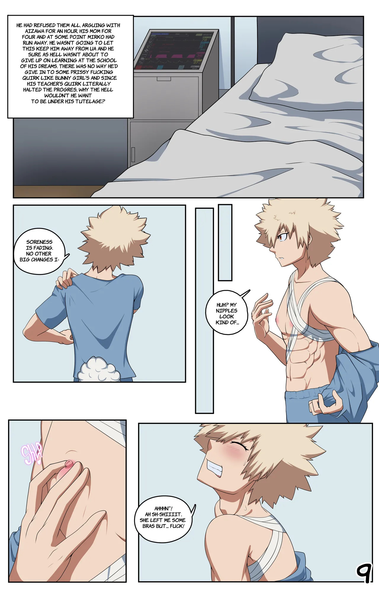 MHA Boom Bunny [Pegasus TG TF] (Complete) - Page 9