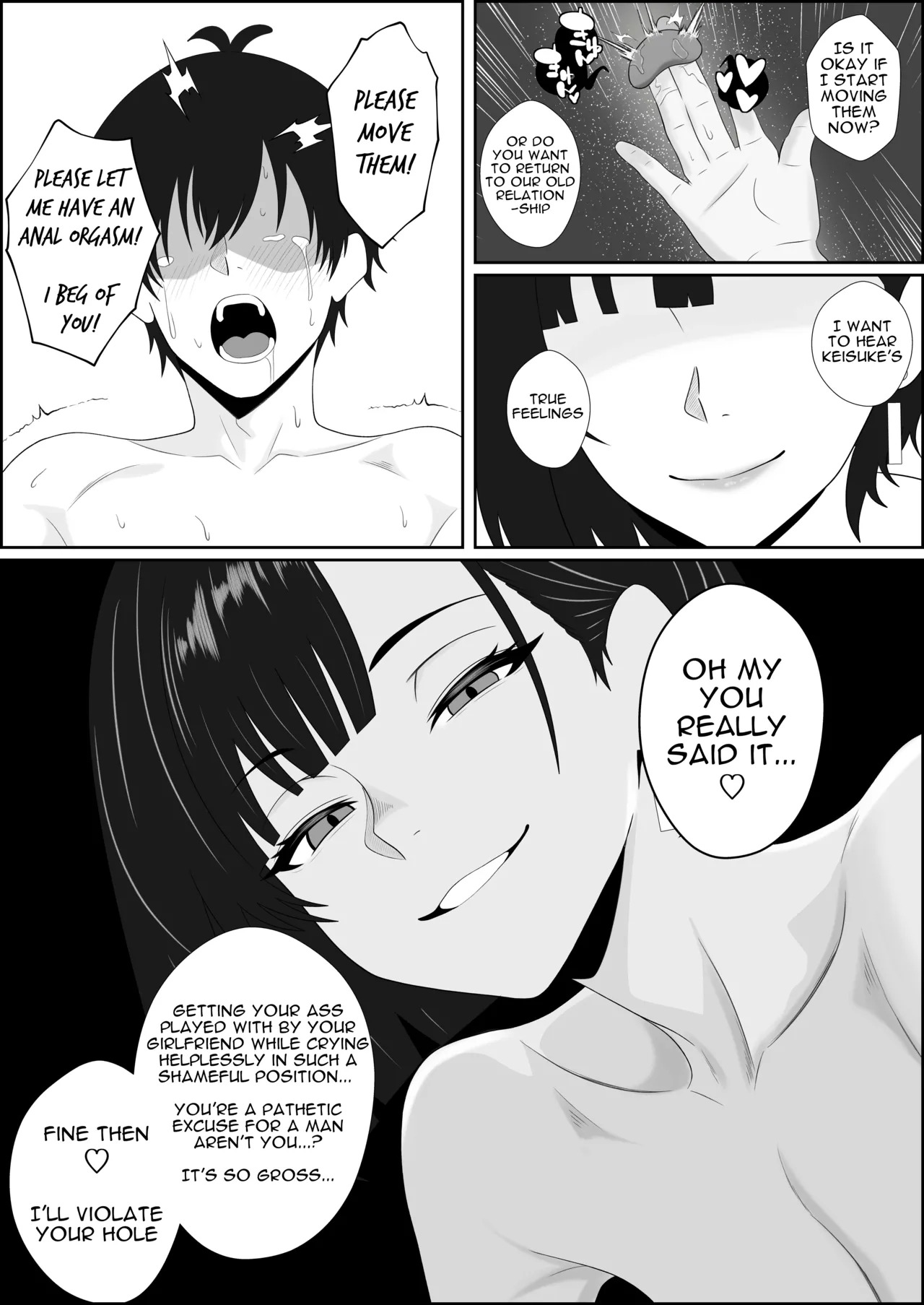 [Seijin 14-sai (Sankaku Noel)] Netorareta Kanojo ga Joou-sama ni natte Kaettekita ~Ruined de Kintama o Kara ni sarete Zenritsusen o Ijirarete Nandomo Nandomo Mesuikishite Choukyou sareru Ohanashi~ [Eng] - Page 37