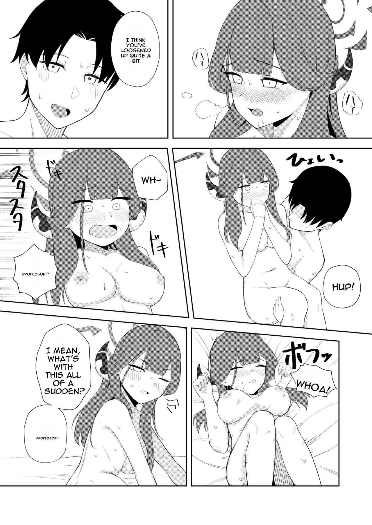 [gallium wear (Masami Atabe)] Rikuhachima Shachou to Himitsu no Keiyaku - secret contract (Blue Archive) [Digital] [English] - Page 10