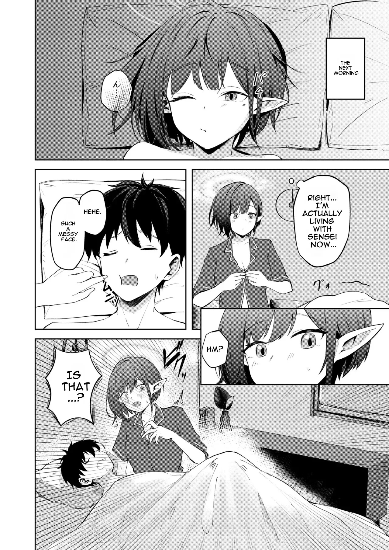 [For Us (Yonjiri)] Oki Aoi to no Dousei Shonichi (Blue Achive) [Digital] [English] - Page 20