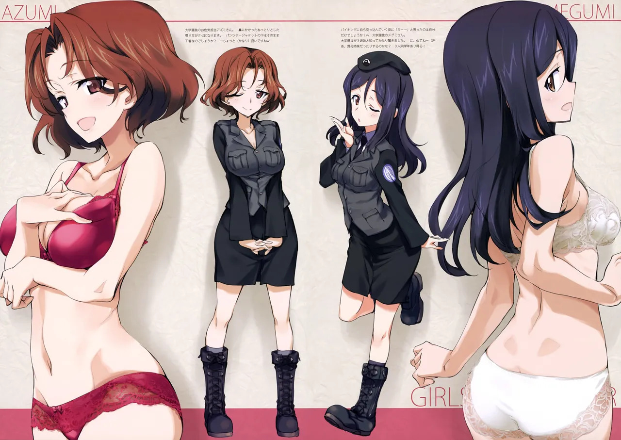 (C90) [Kinako no Yama (Kurashima Tomoyasu)] Iroiro na Nanika. "GuP" Zwei (Girls und Panzer) (with nude filter) - Page 27