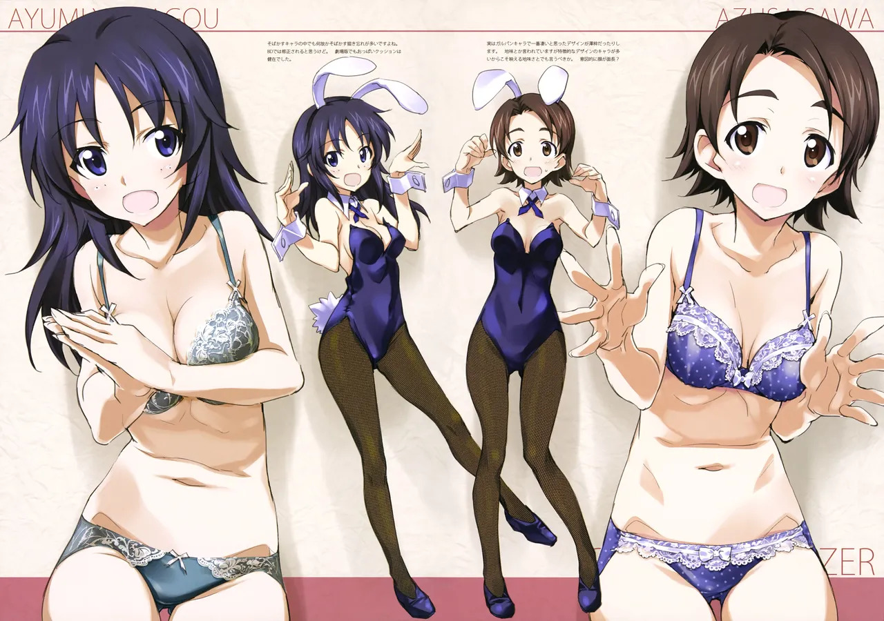(C89) [Kinako no Yama (Kurashima Tomoyasu)] Iroiro na Nanika. "GuP" (Girls und Panzer) (with nude filter) - Page 18