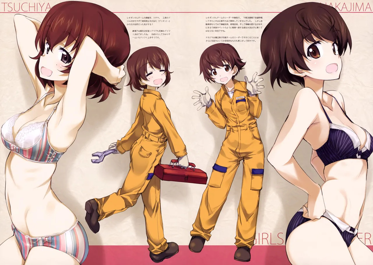 (C91) [Okotan Pekoe (Kurashima Tomoyasu)] Iroiro na Nanika. "GuP" Drei Jyunbikou (Girls und Panzer) (with nude filter) - Page 5
