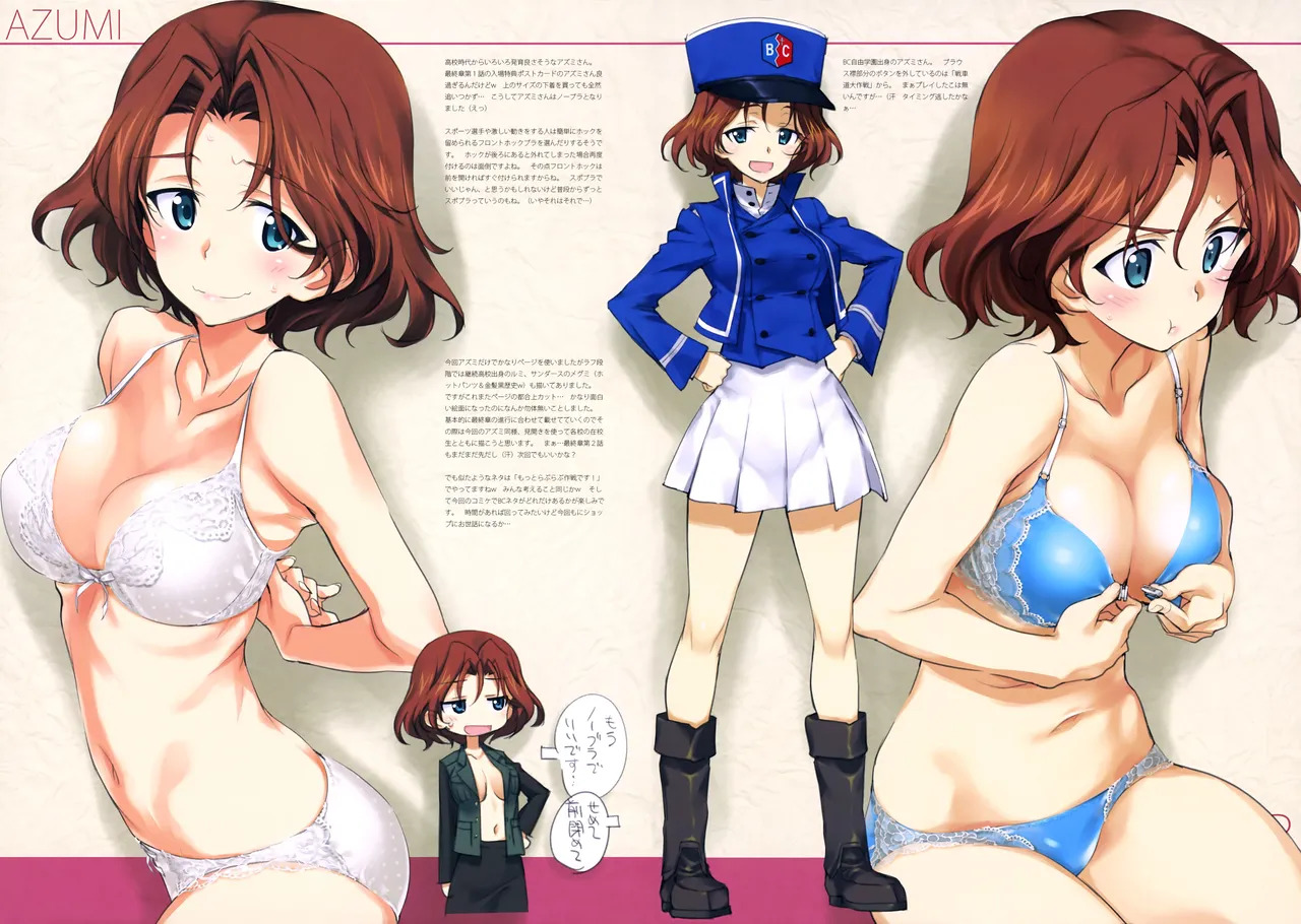 (C94) [Okotan Pekoe (Kurashima Tomoyasu)] Iroiro na Nanika. "GuP" Vier (Girls und Panzer) (with nude filter) - Page 17