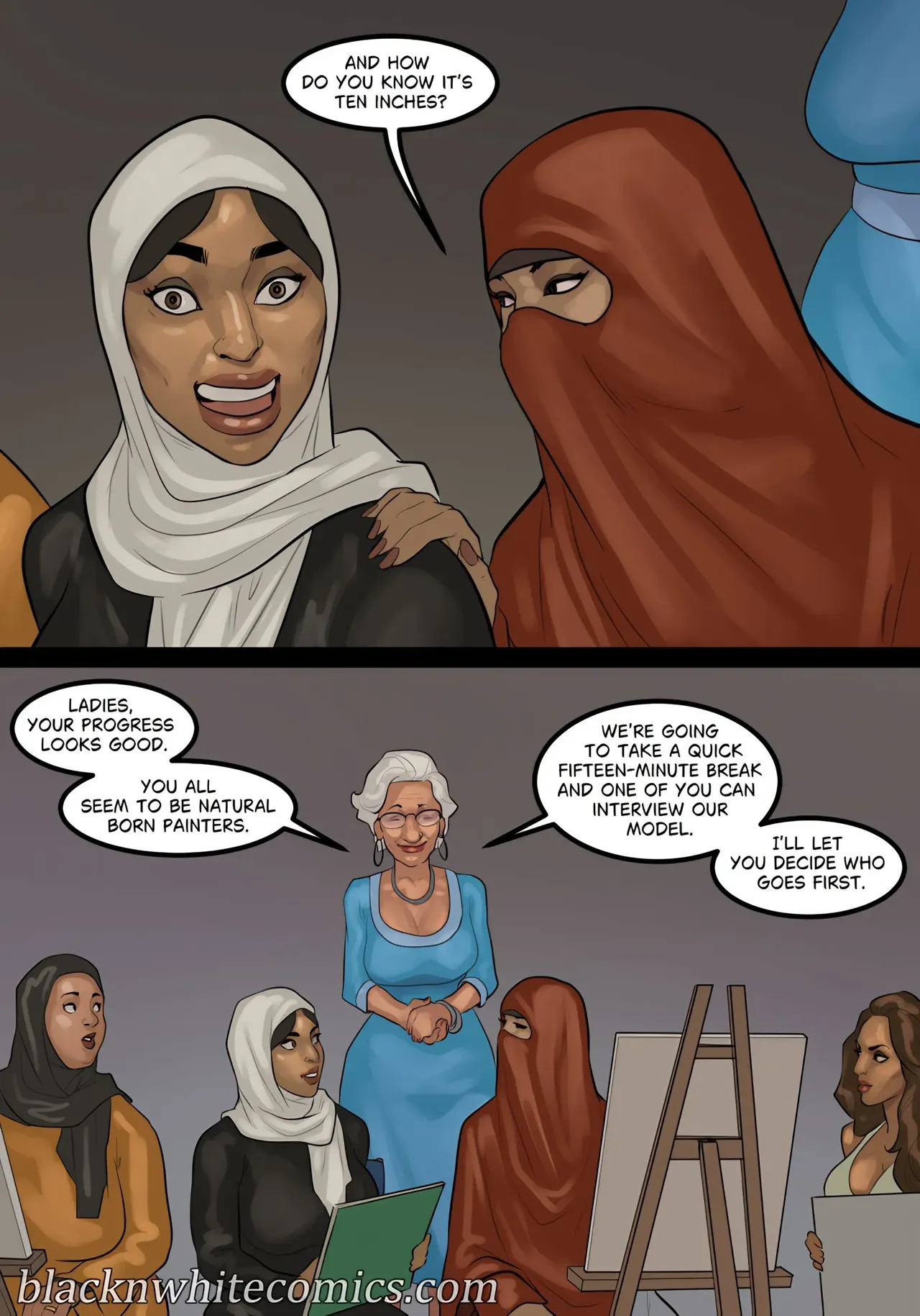 [BlacknWhite (Yair)] Art Class [Ongoing] - Page 11