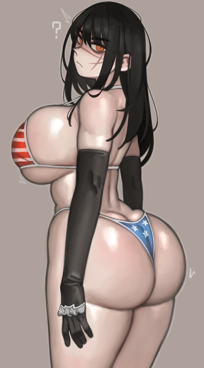 [Kelvin Hiu] Yoru USA Bikini (Chainsaw Man)
