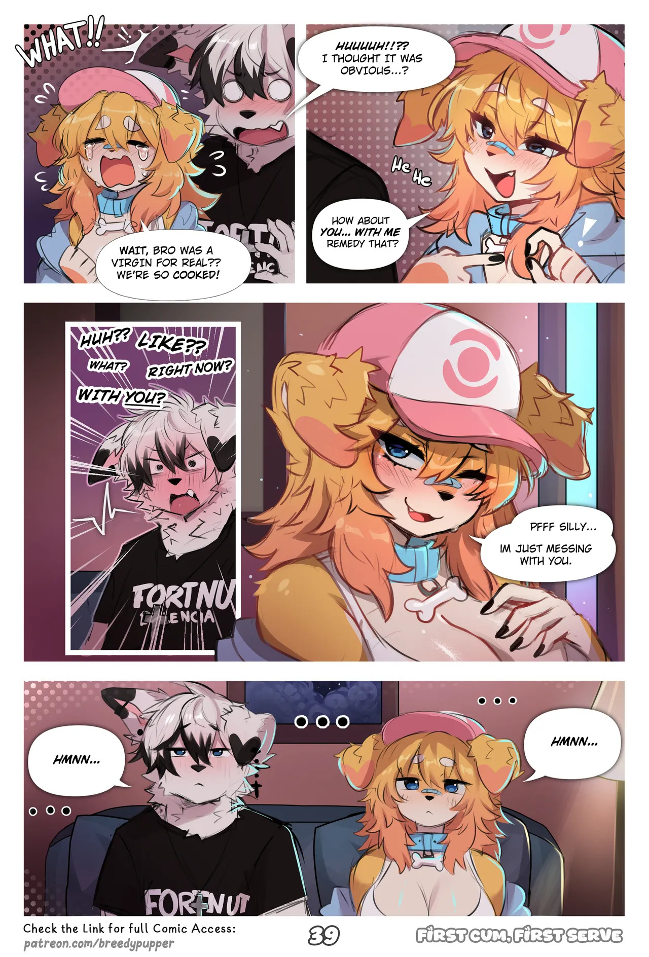 [Breedypupper] First Cum, First Serve! (Ongoing) - Page 40