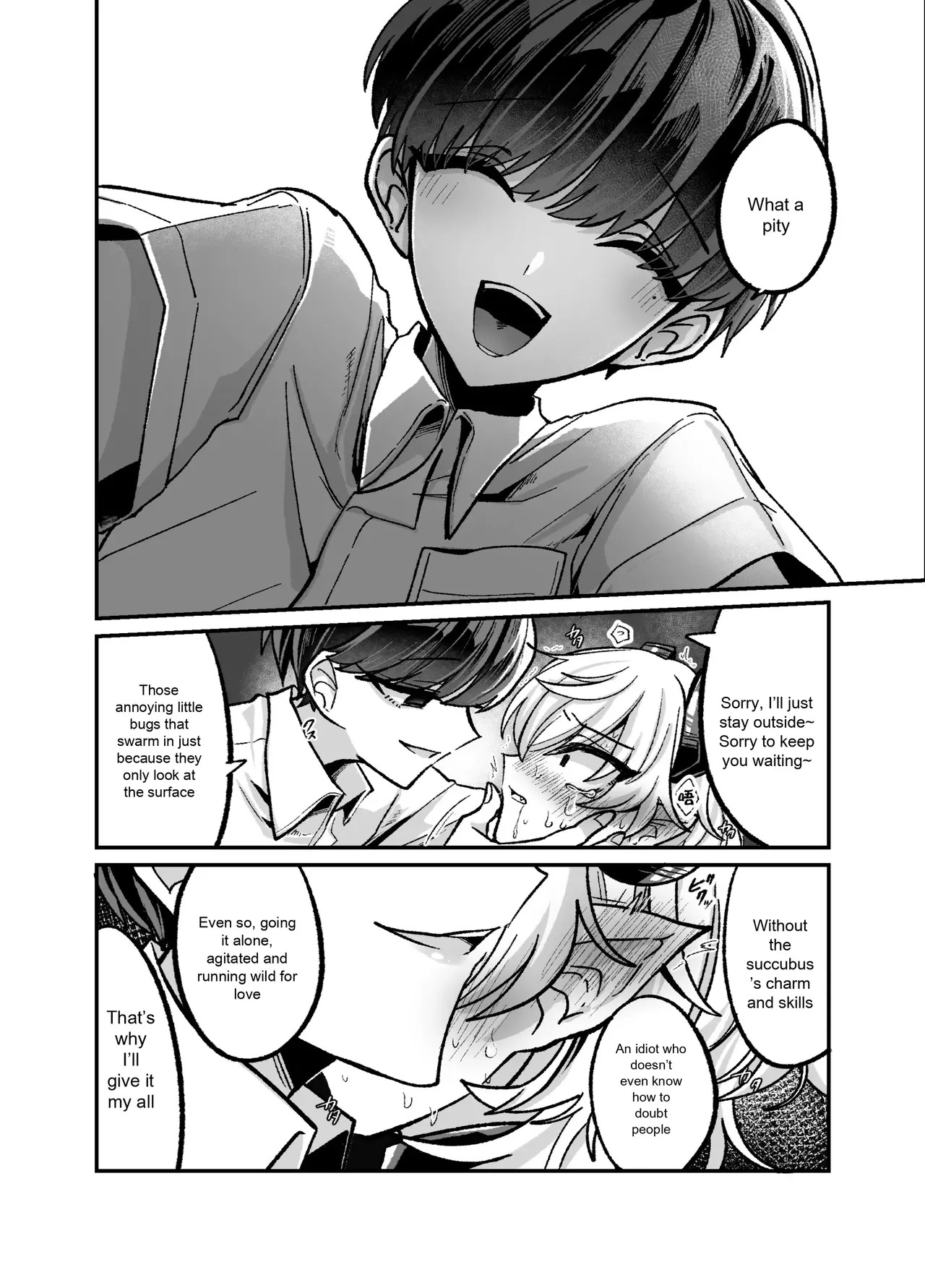 InCha Succubus-The Book of Humiliatingly Kneeling and Begging to Be Creampied A Dark Succubus Kneels and Begs in a Disgraceful Manner to Be Creampied - Page 31