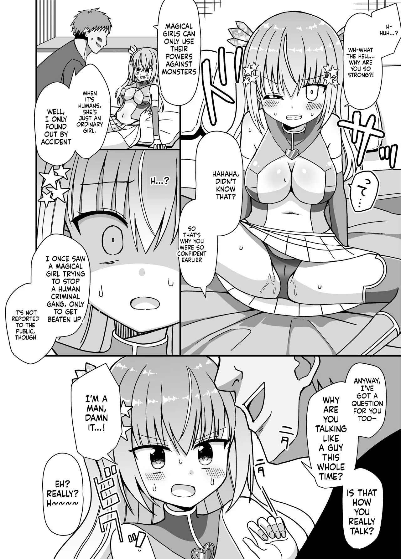 [Keep-Out] Nyotaika Shite Henshin Heroine ni Natta kedo Kinketsu na no de Karada wo Uttara Mesu ni Sareta (SCANMTL) - Page 17