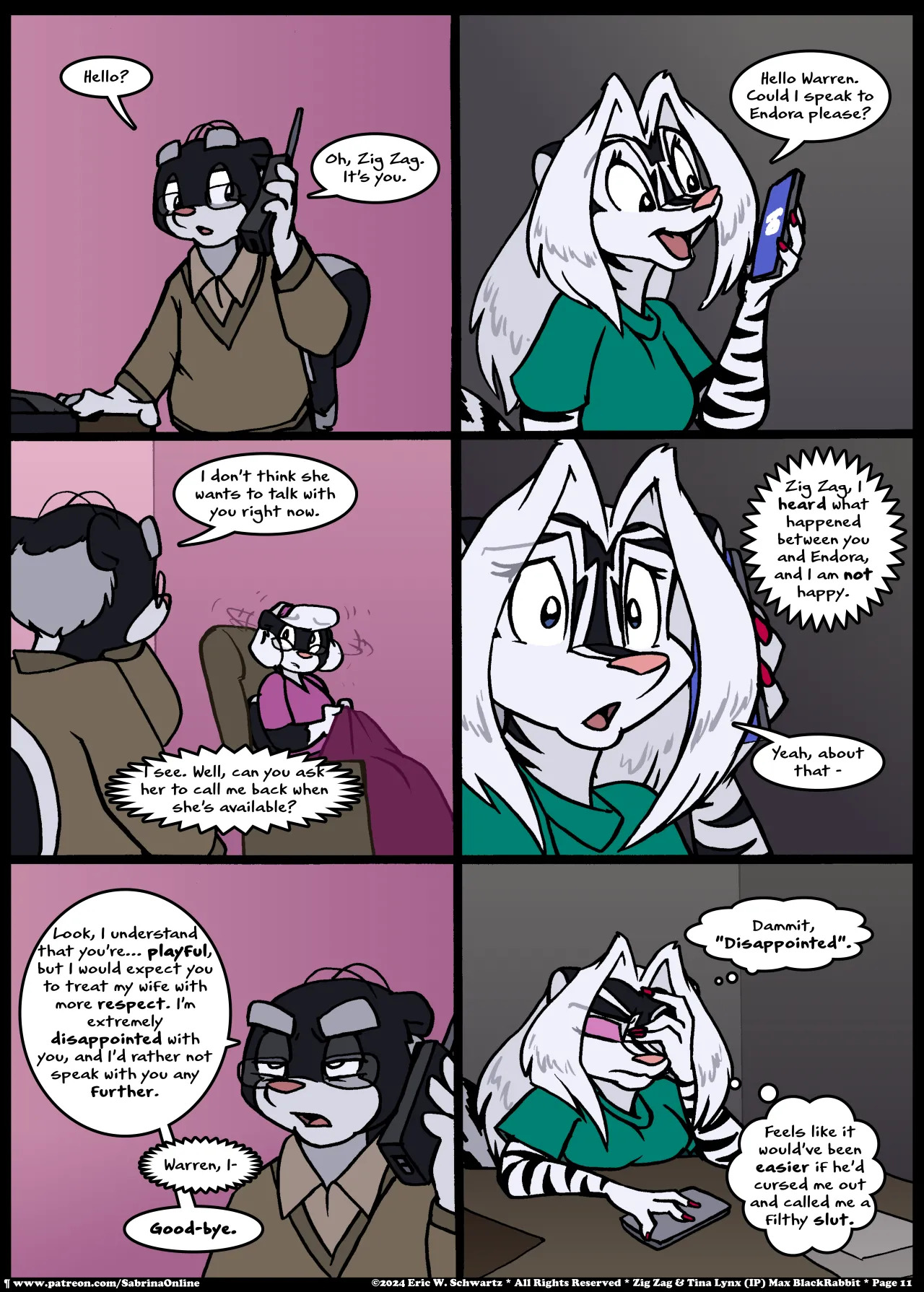 [Eric W. Schwartz] Sabrina Online - Stripes and Links - Page 11