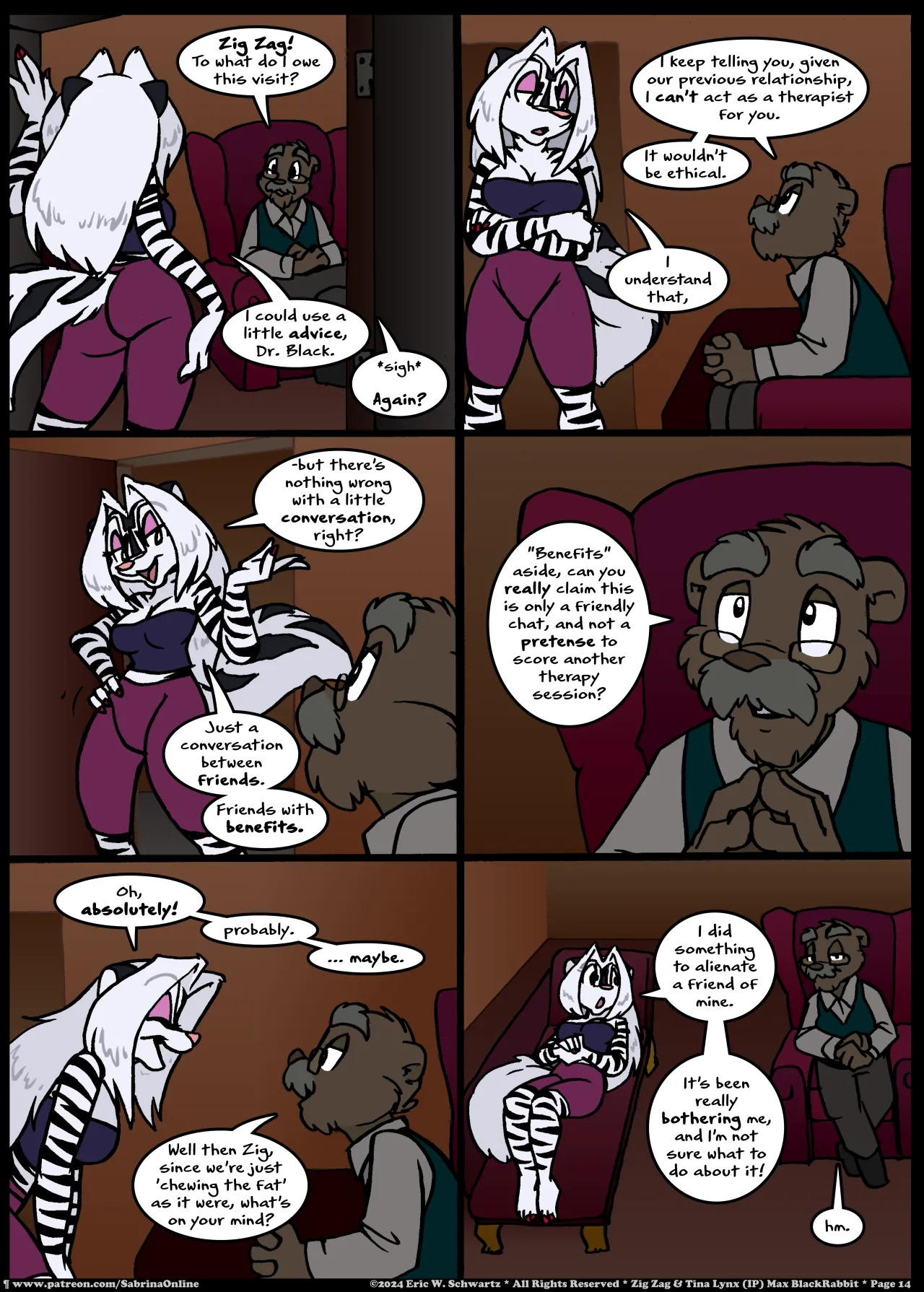 [Eric W. Schwartz] Sabrina Online - Stripes and Links - Page 14