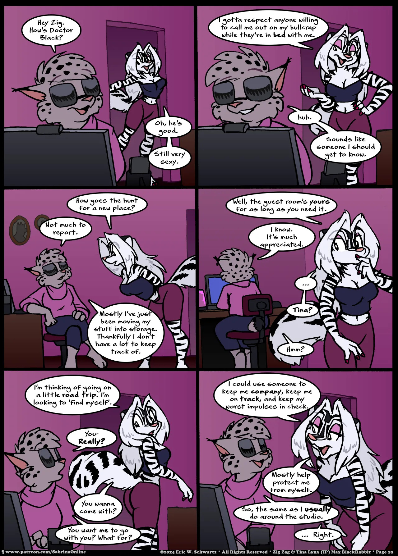 [Eric W. Schwartz] Sabrina Online - Stripes and Links - Page 18