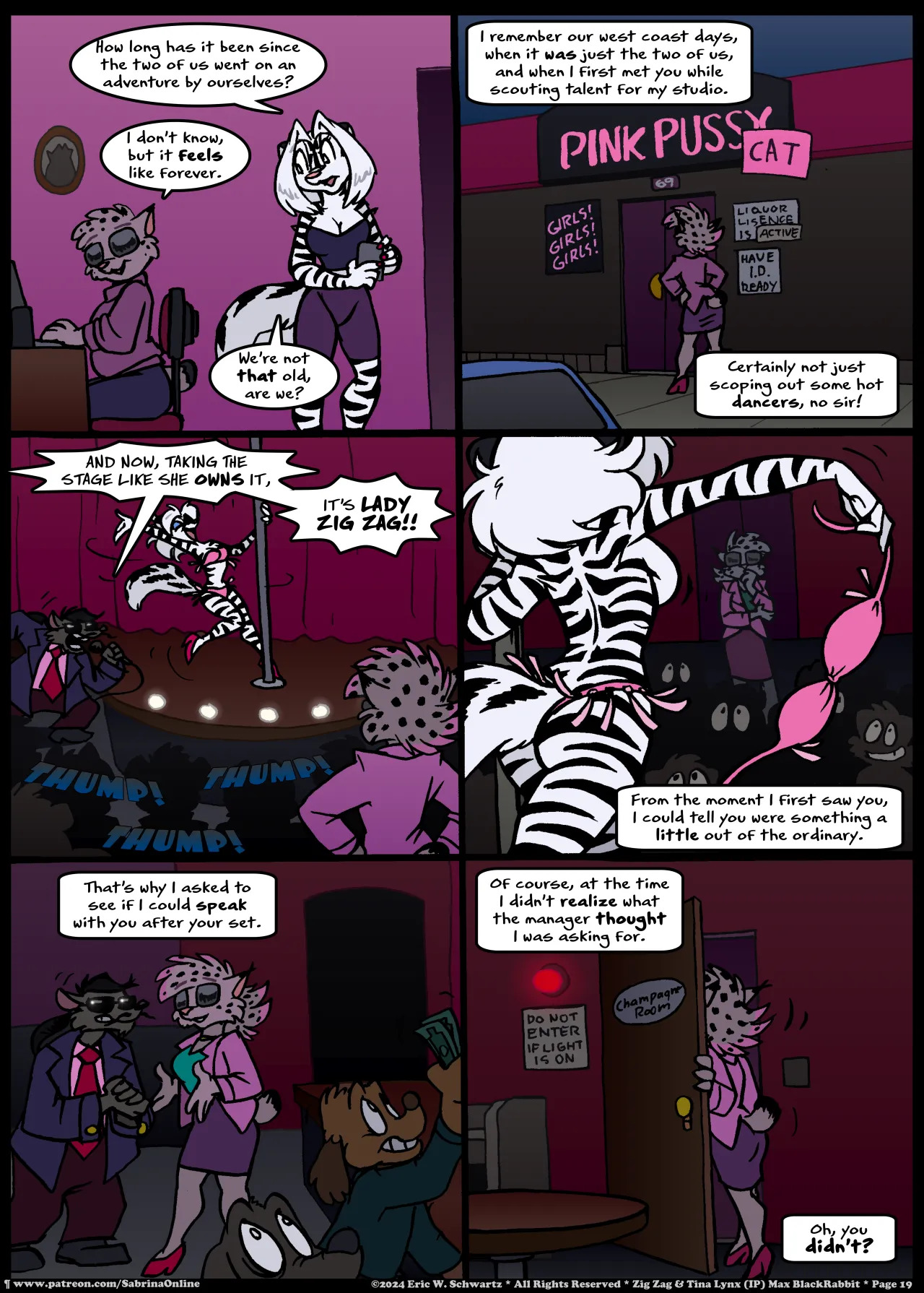 [Eric W. Schwartz] Sabrina Online - Stripes and Links - Page 19
